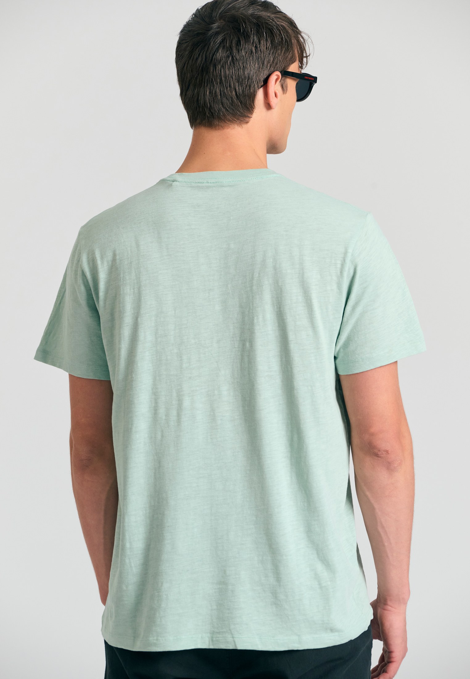 Men's Shirts Funky Buddha Green