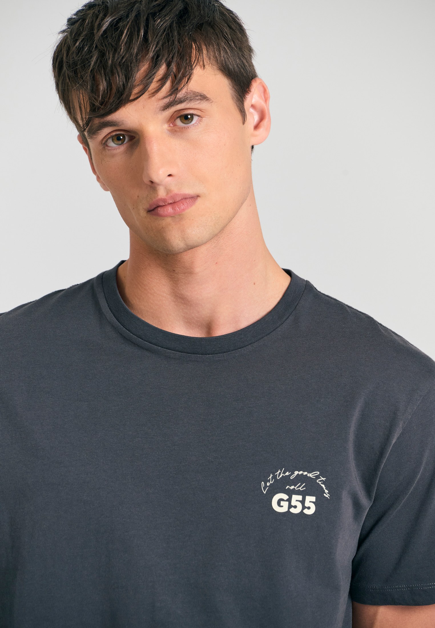 Men's Shirts Funky Buddha Gray