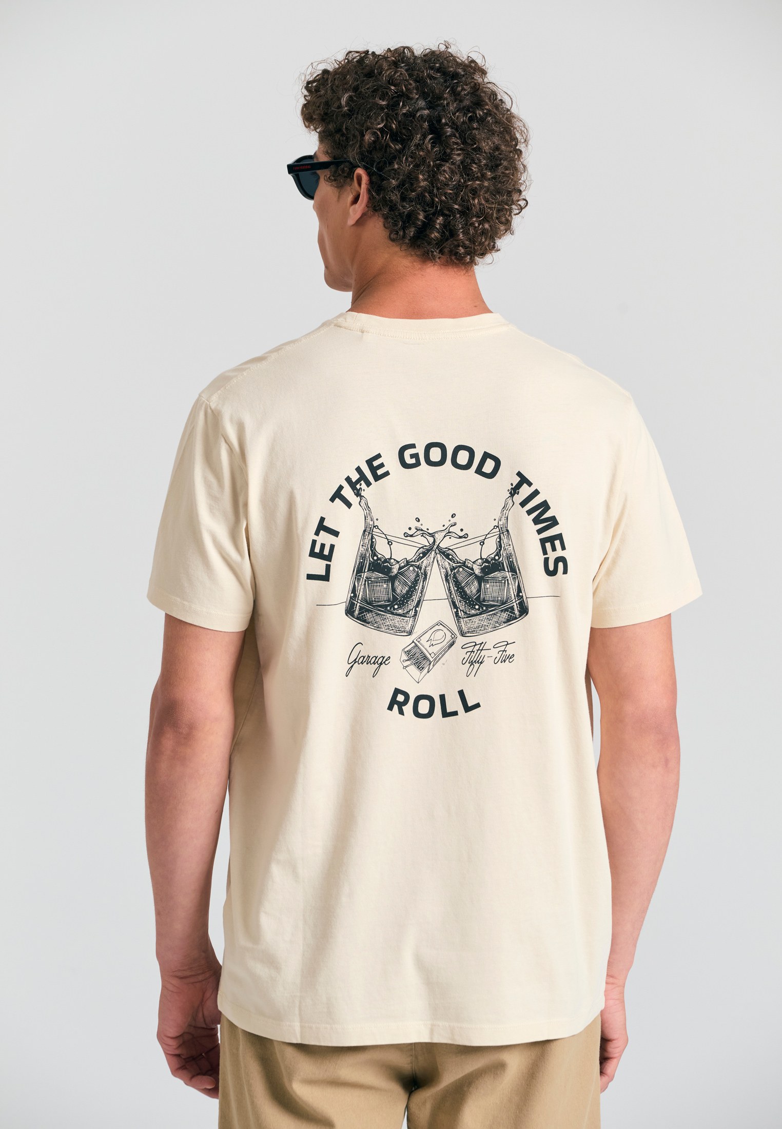 Men's Shirts Funky Buddha White