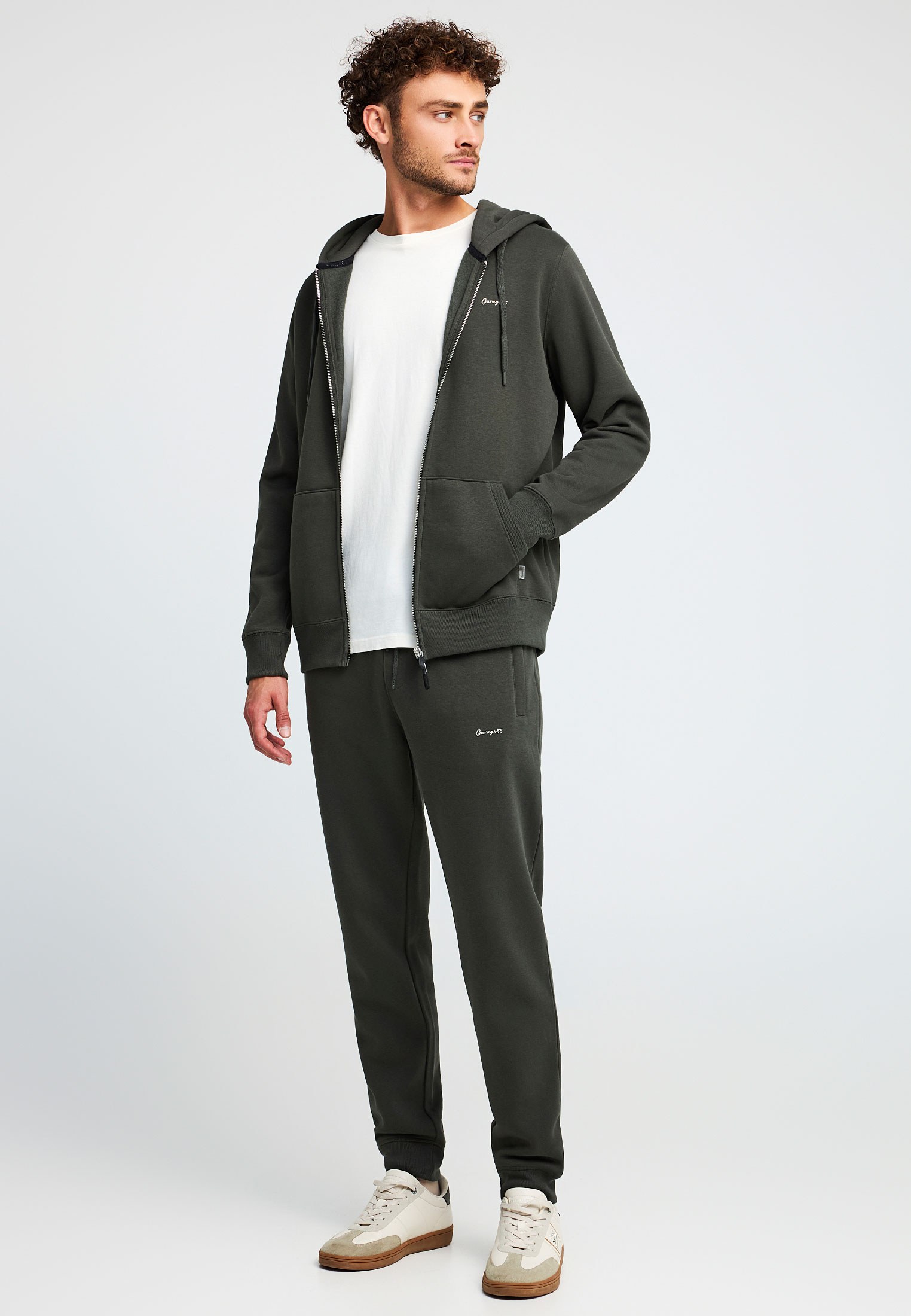 Men's Hoodies & Sweatshirts Funky Buddha Green