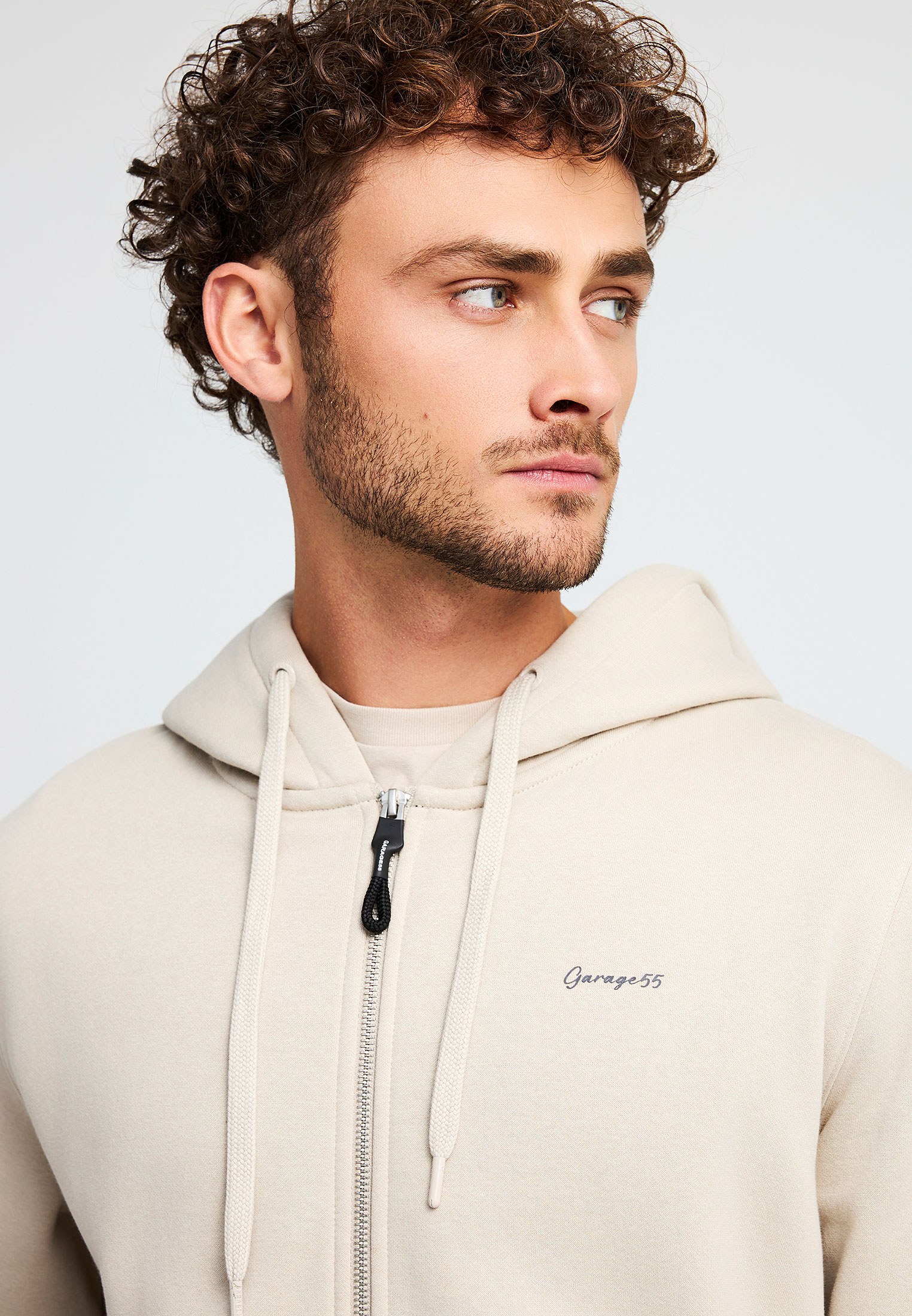 Men's Hoodies & Sweatshirts Funky Buddha Beige