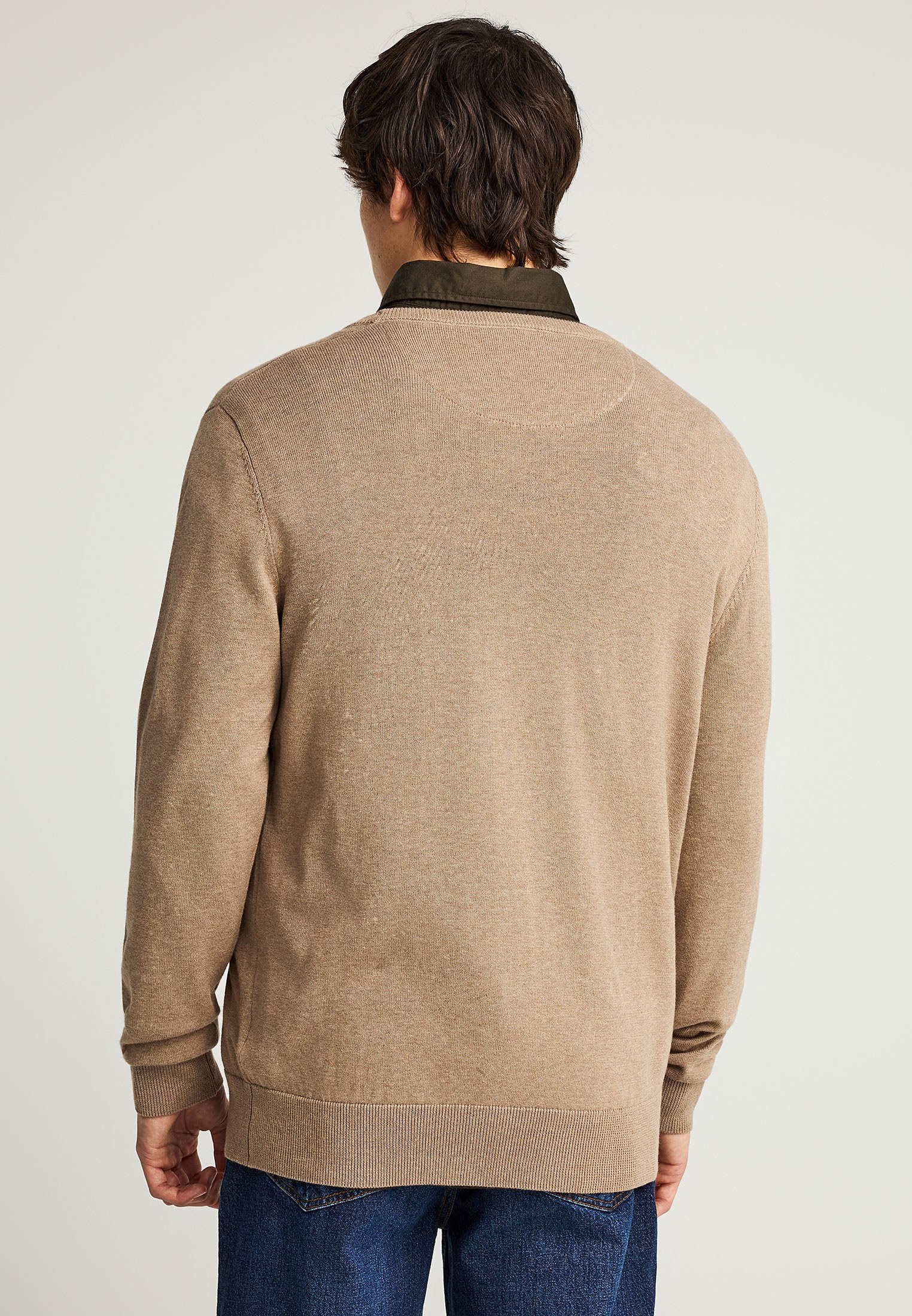 Men's Knitwear Funky Buddha Brown