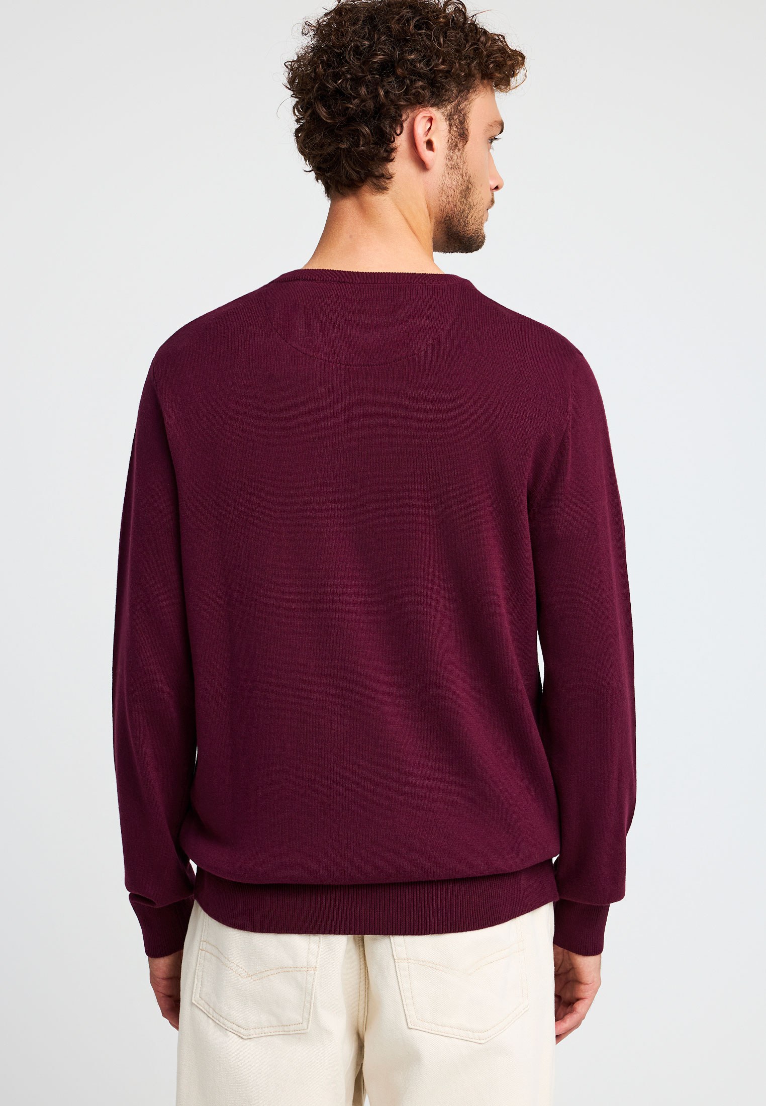 Men's Knitwear Funky Buddha Bordeaux