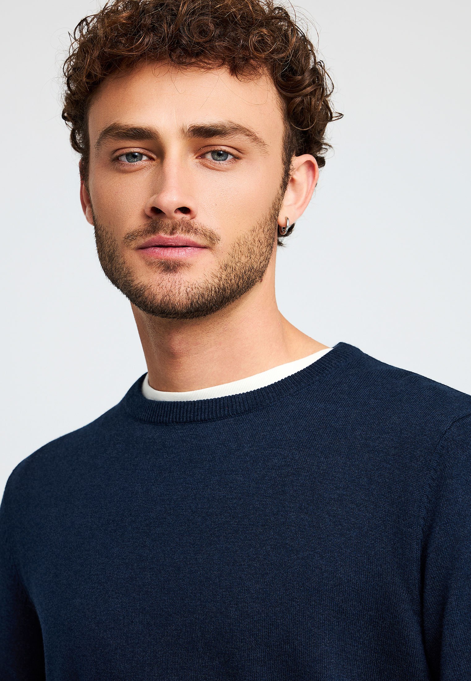 Essential πλεκτή βαμβακερή μπλούζα Garage 55 φωτογραφία