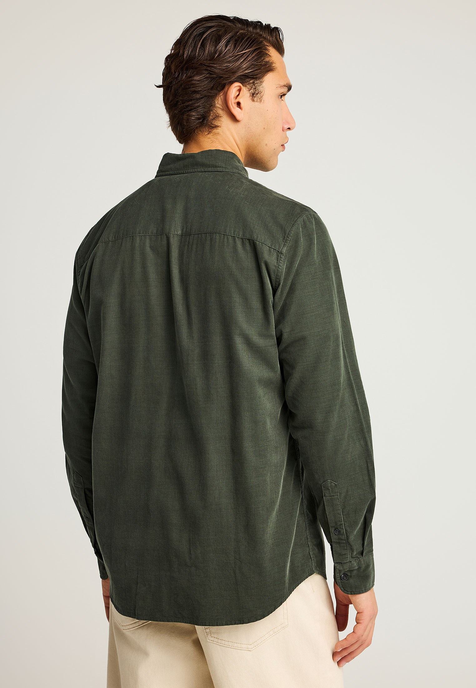 Men's Shirts Funky Buddha Green