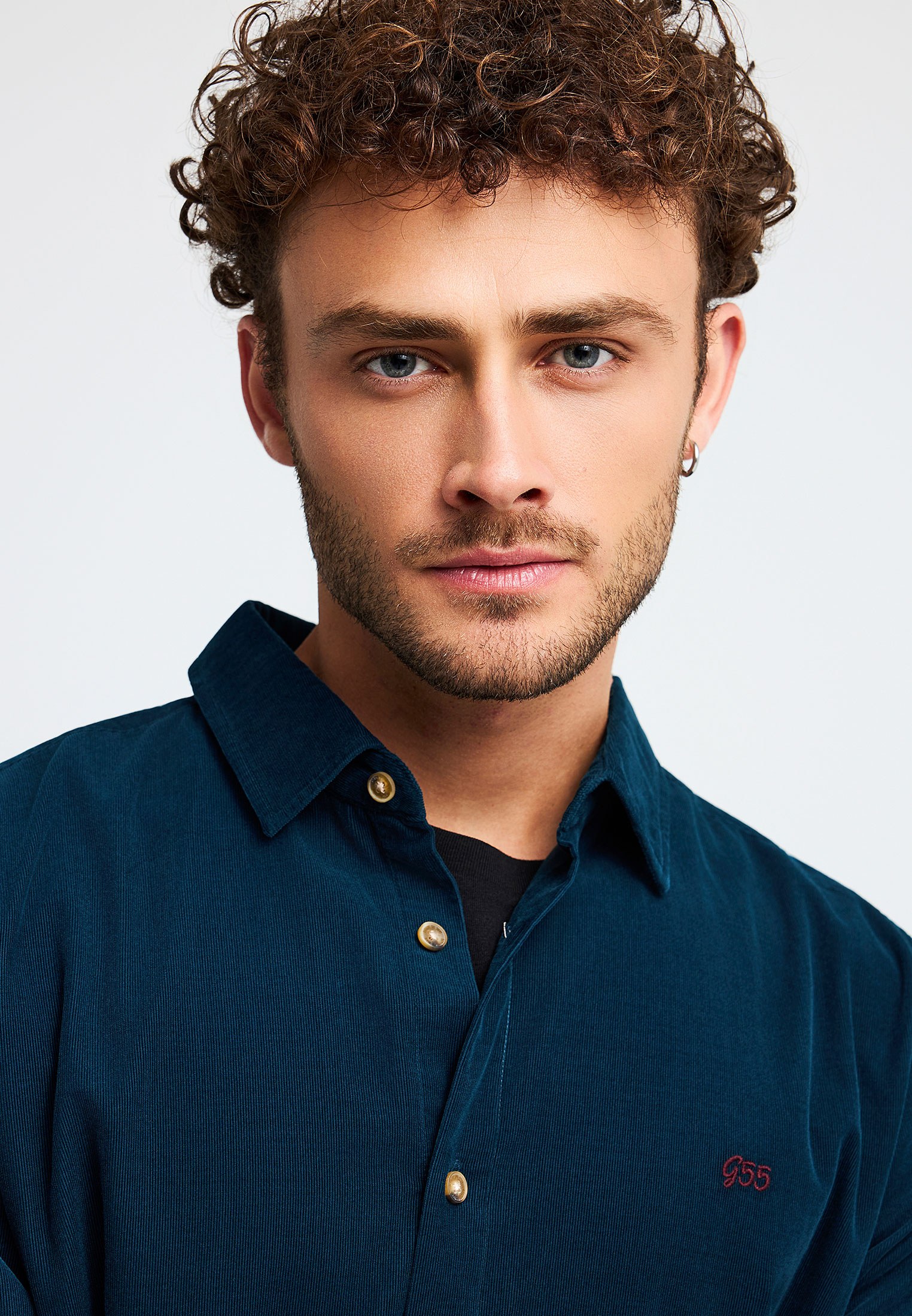 Men's Shirts Funky Buddha Blue