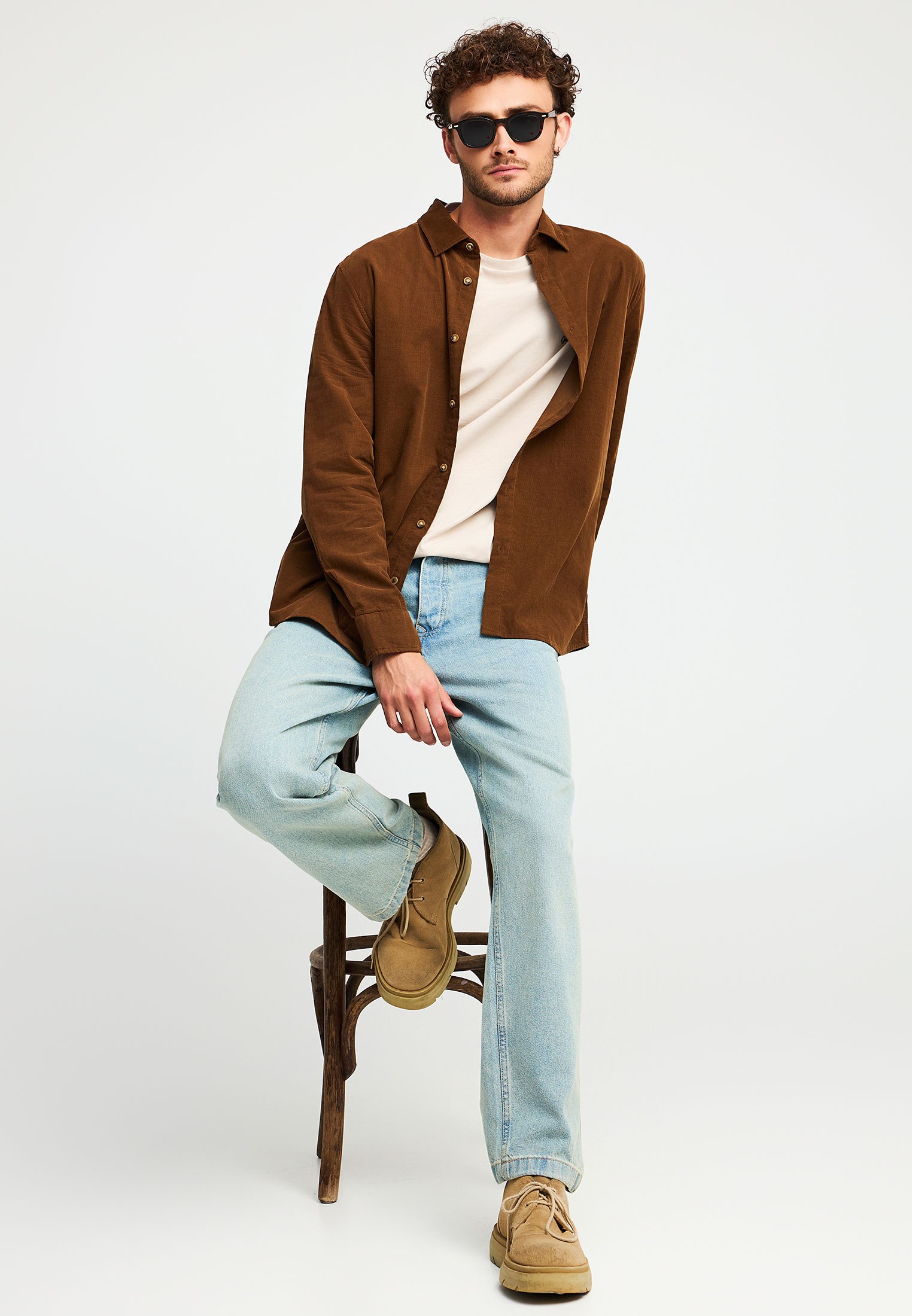 Ανδρικό βαμβακερό πουκάμισο Garage 55