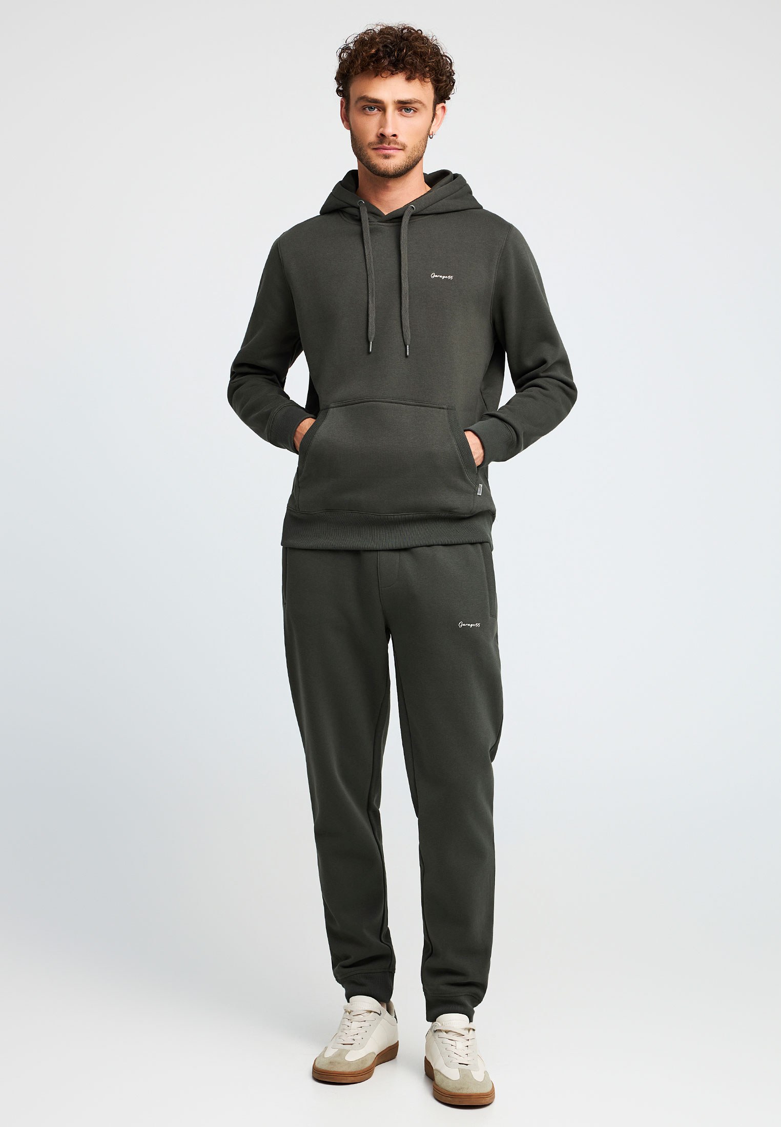 Men's Hoodies & Sweatshirts Funky Buddha Green