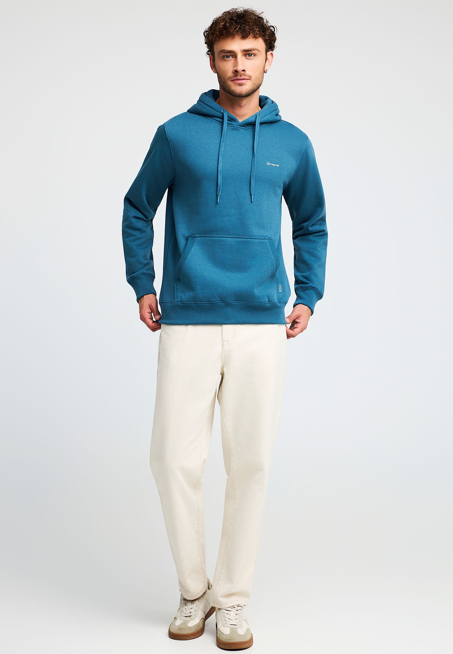 Men's Hoodies & Sweatshirts Funky Buddha Blue