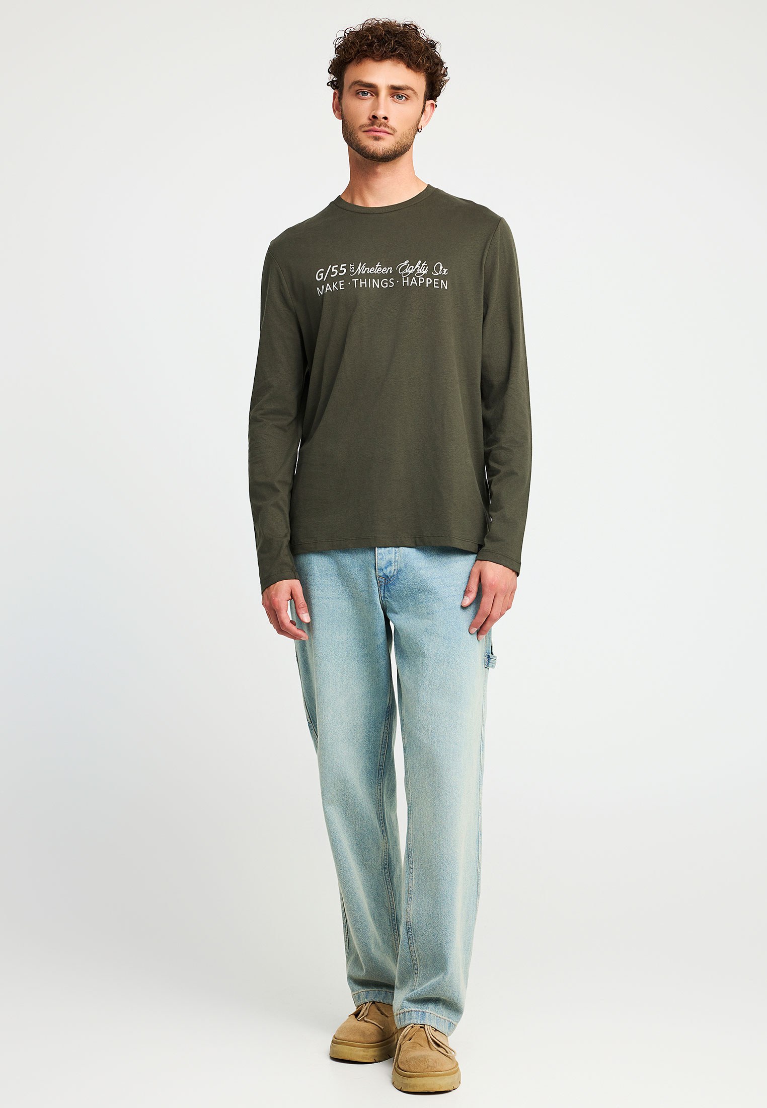 Men's T-Shirts Funky Buddha Olive