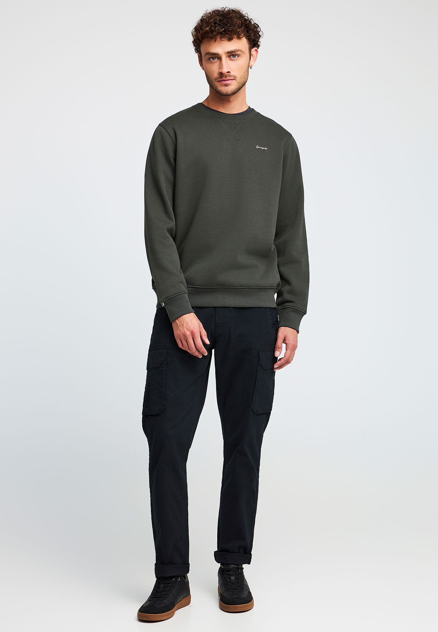 Men's Hoodies & Sweatshirts Funky Buddha Green