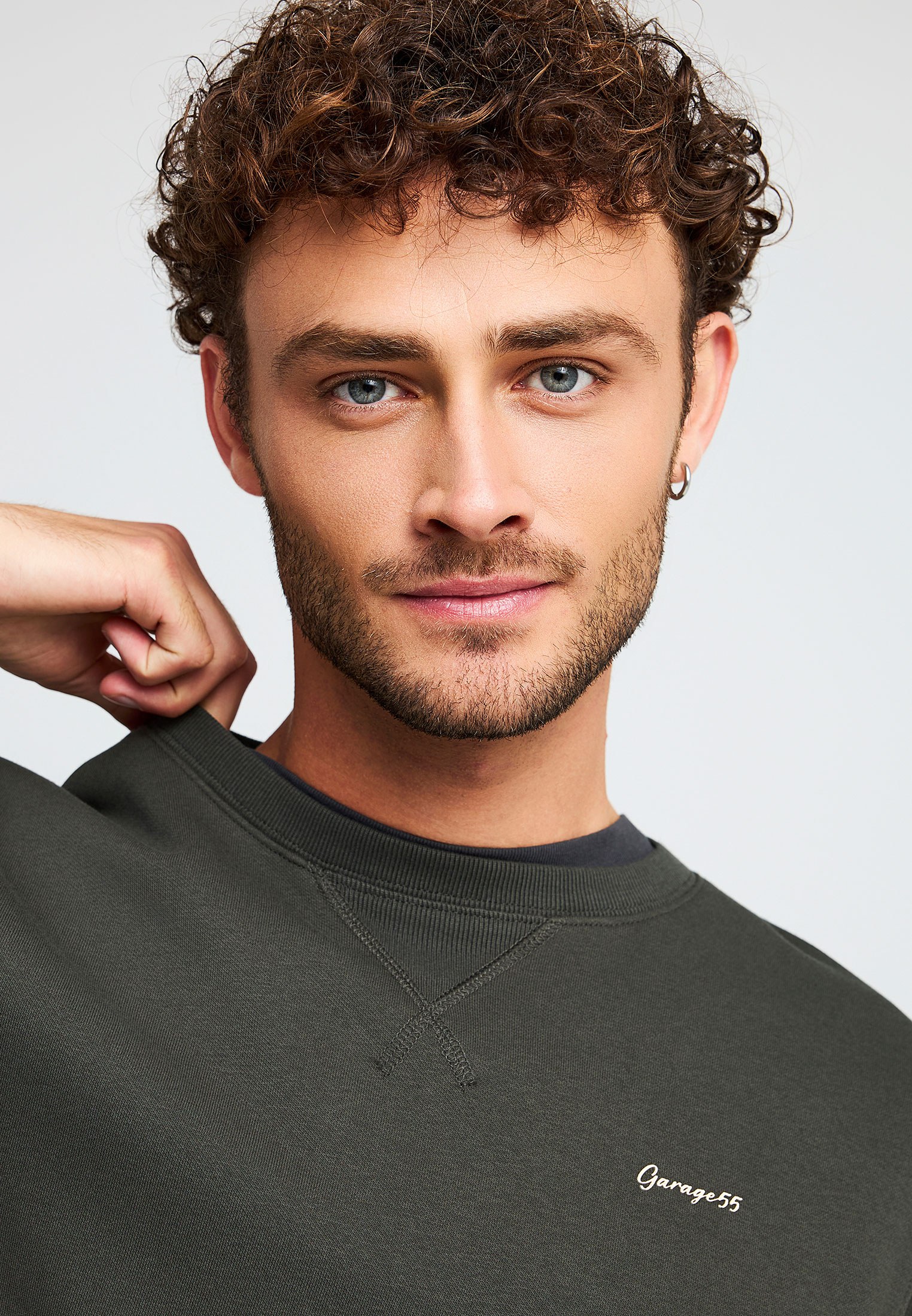 Men's Hoodies & Sweatshirts Funky Buddha Green