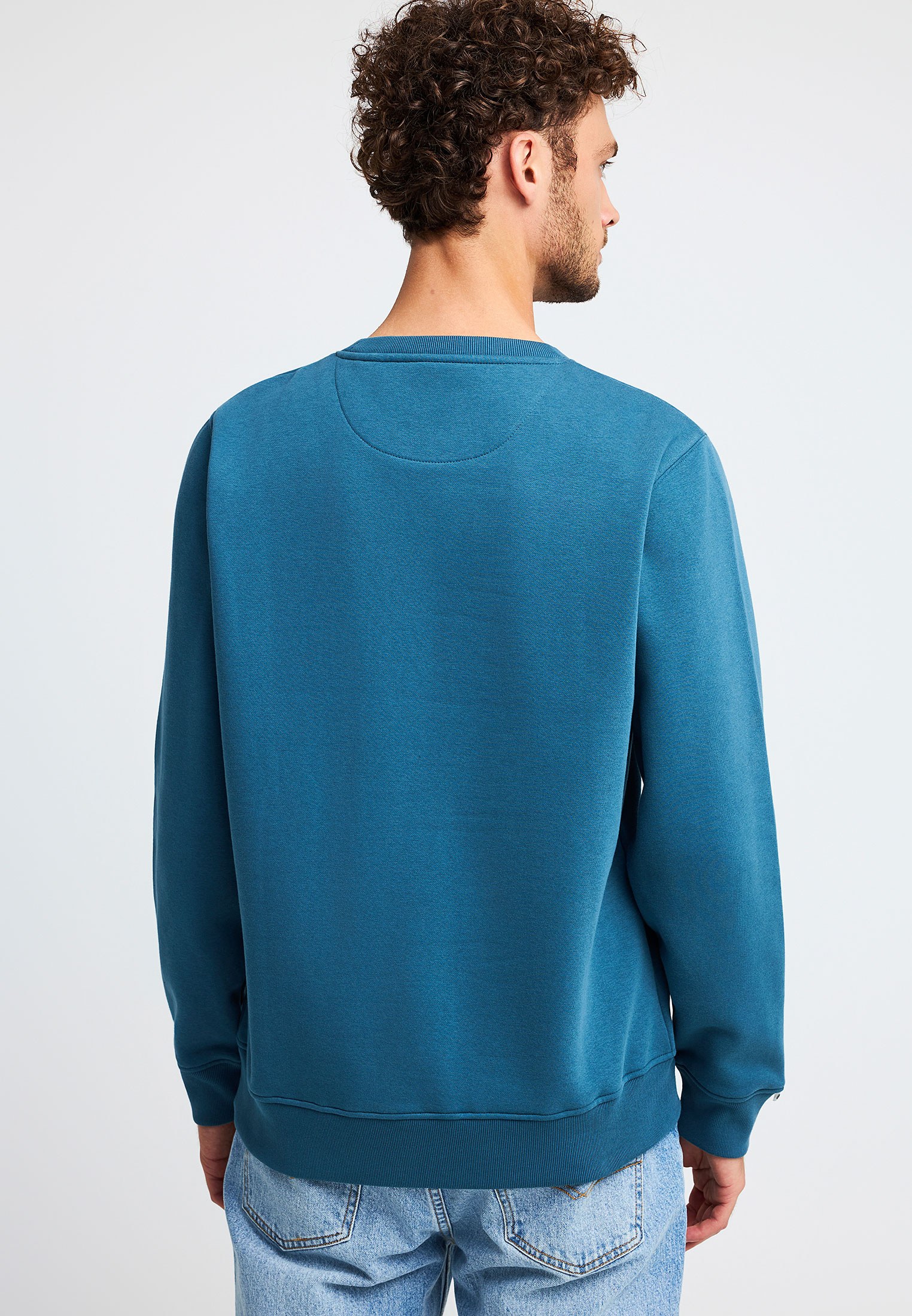 Φούτερ λαιμόκοψη με τύπωμα Garage 55 φωτογραφία