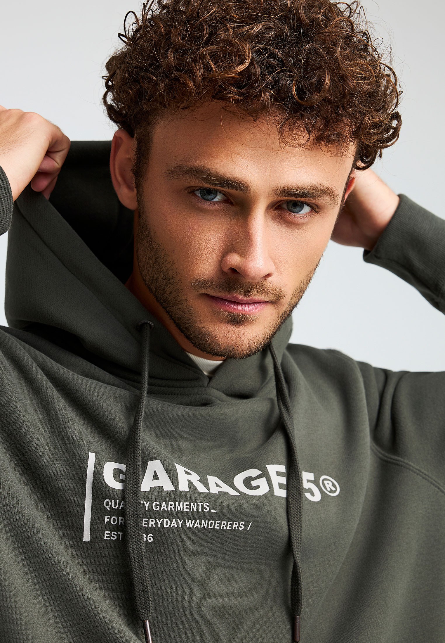 Men's Hoodies & Sweatshirts Funky Buddha Green