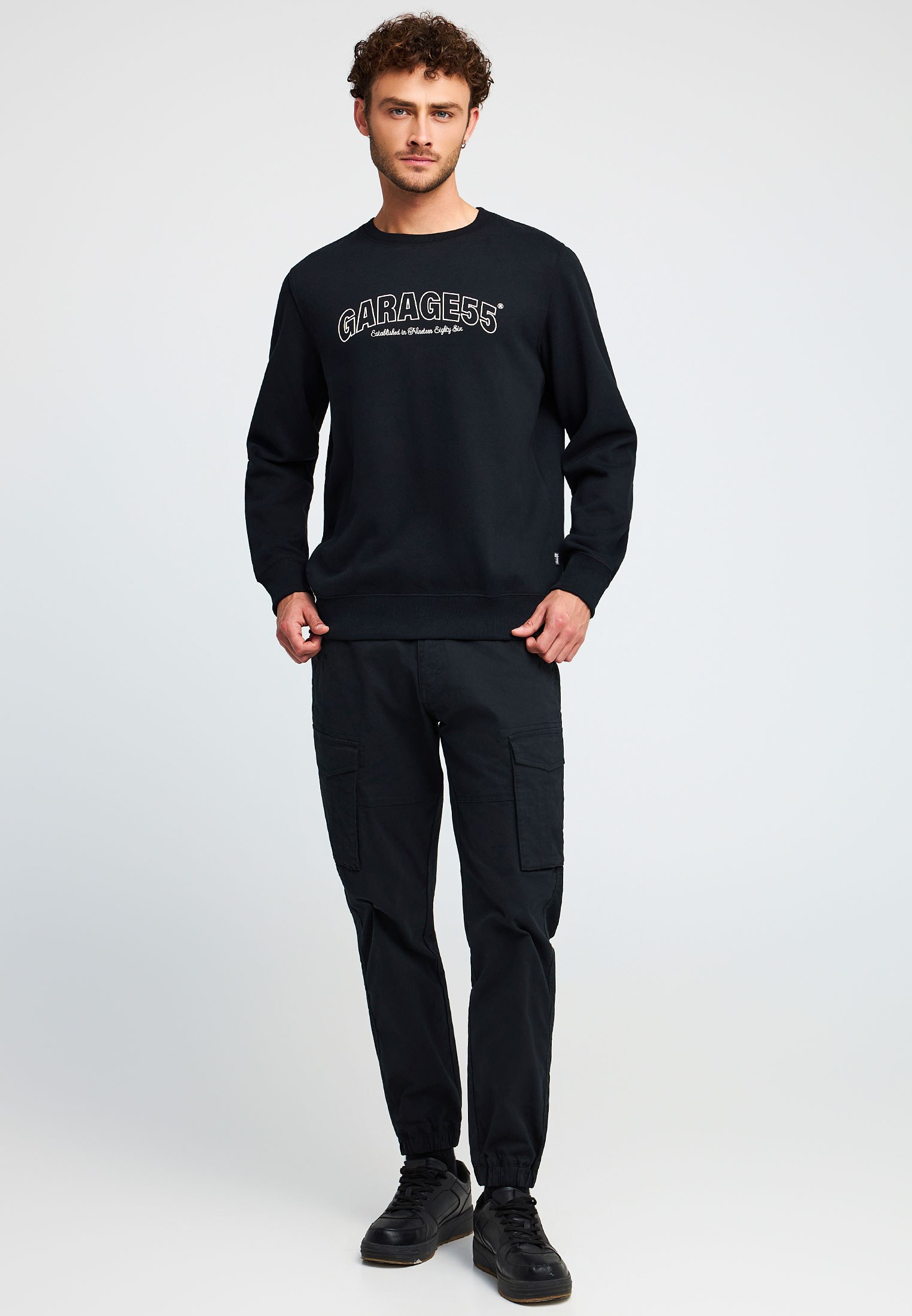 Men's Hoodies & Sweatshirts Funky Buddha Black