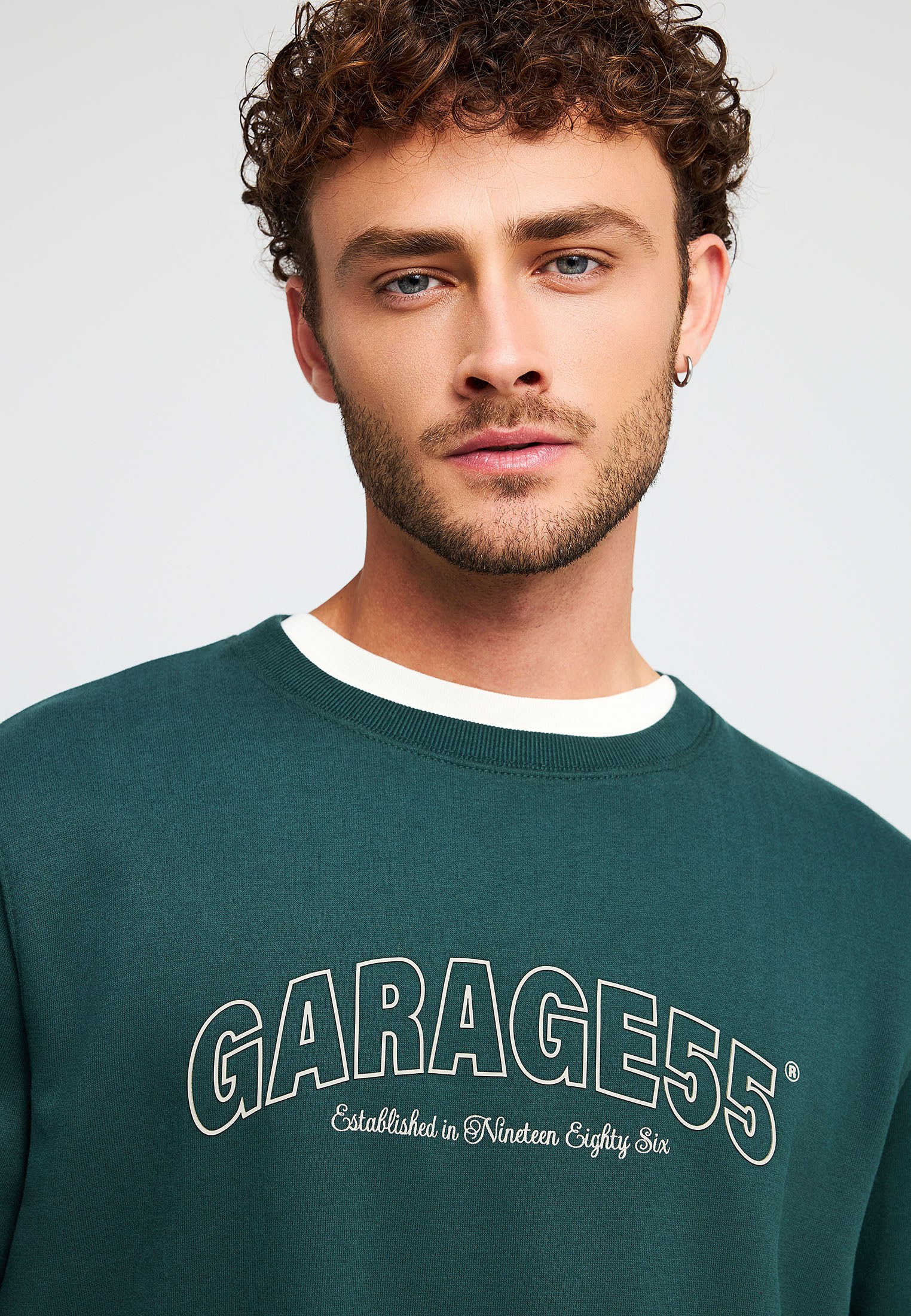 Men's Hoodies & Sweatshirts Funky Buddha Green