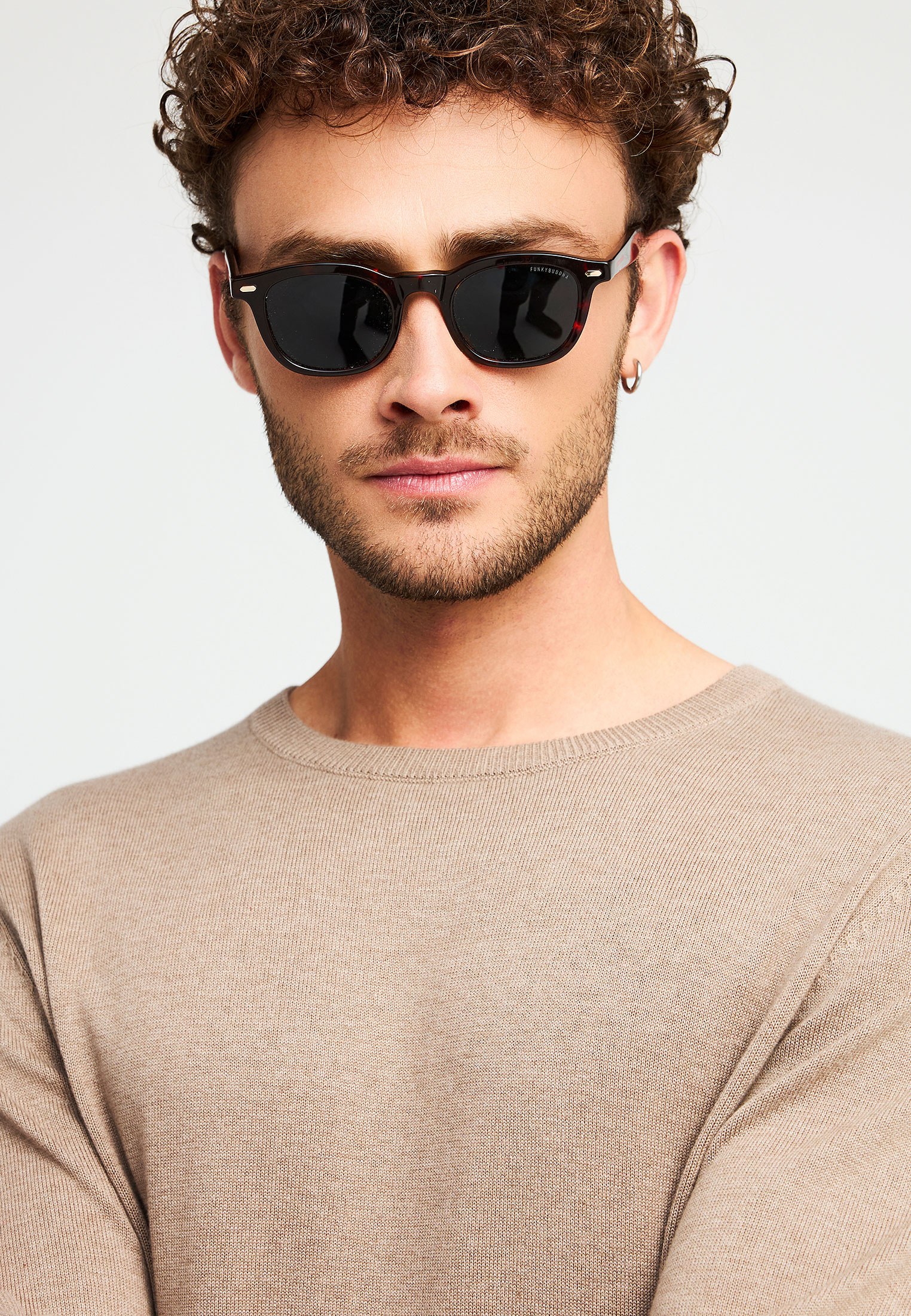 Men's Knitwear Funky Buddha Gray