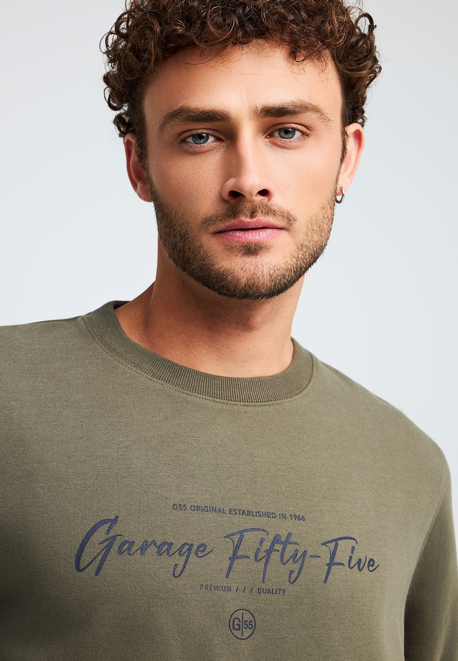 Men's Hoodies & Sweatshirts Funky Buddha Olive