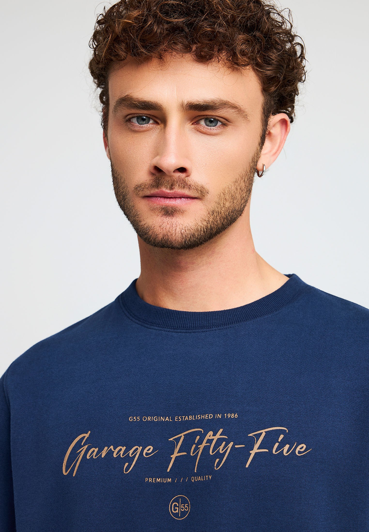 Men's Hoodies & Sweatshirts Funky Buddha Navy