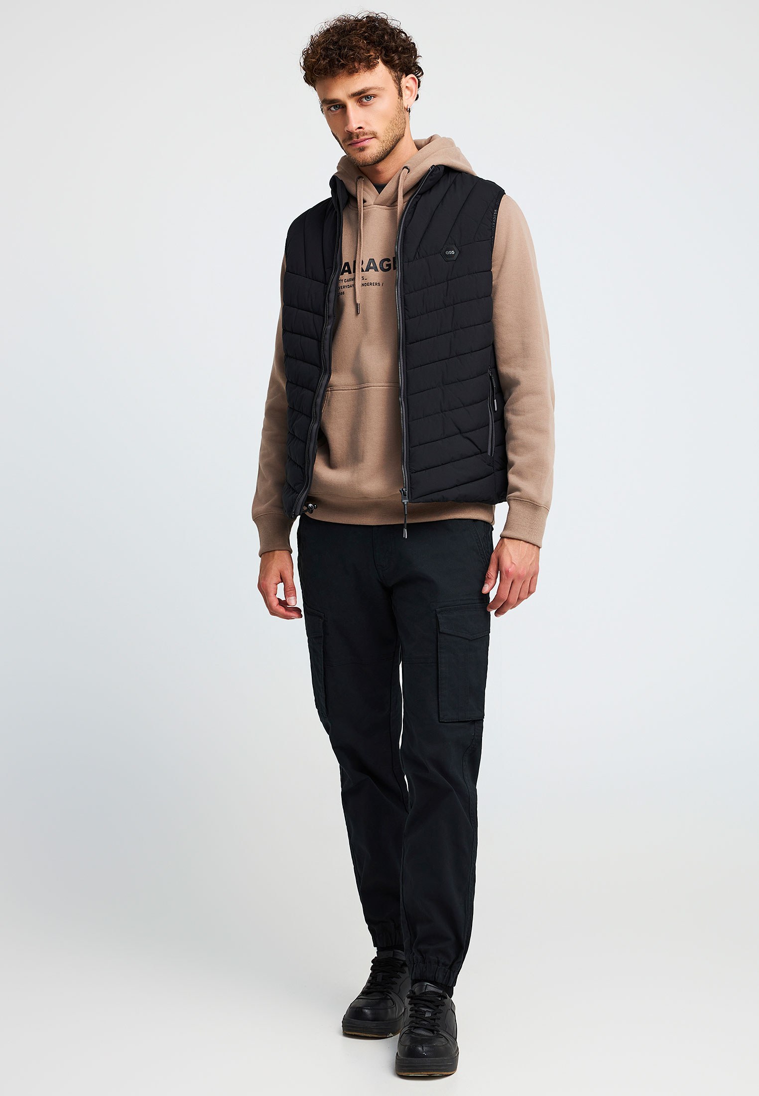 Men's Trousers Funky Buddha Black