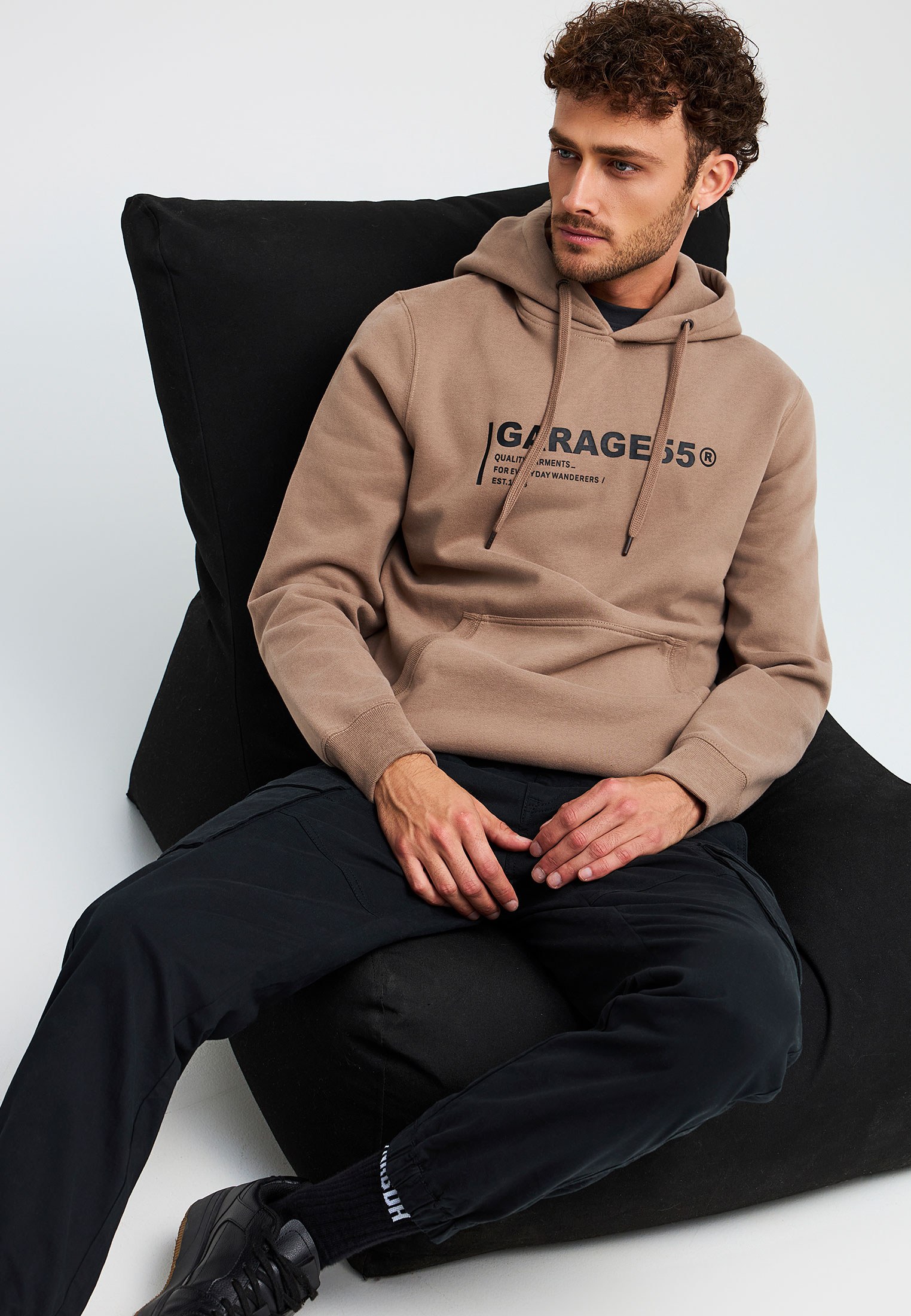 Men's Trousers Funky Buddha Black