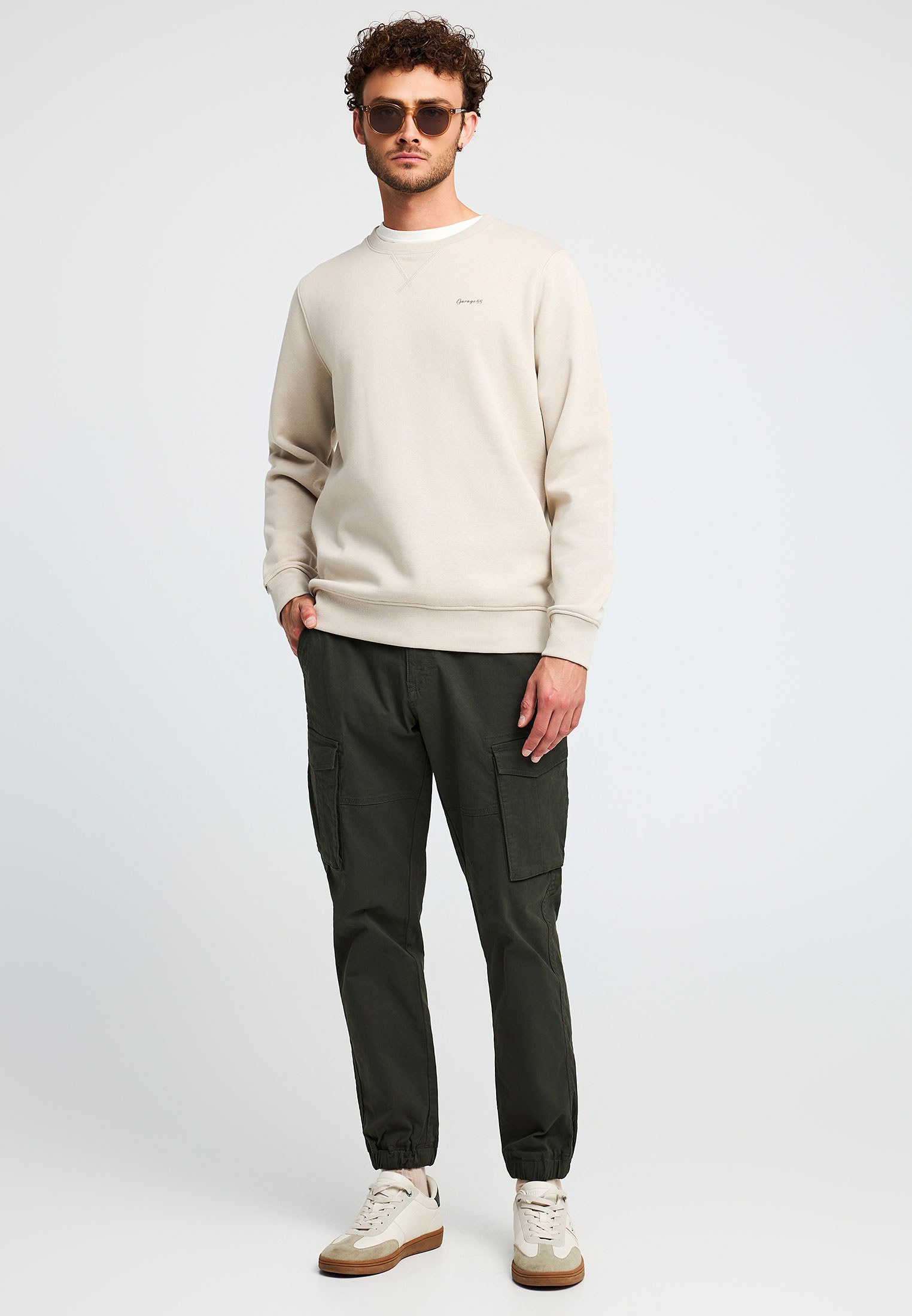 Men's Trousers Funky Buddha Green