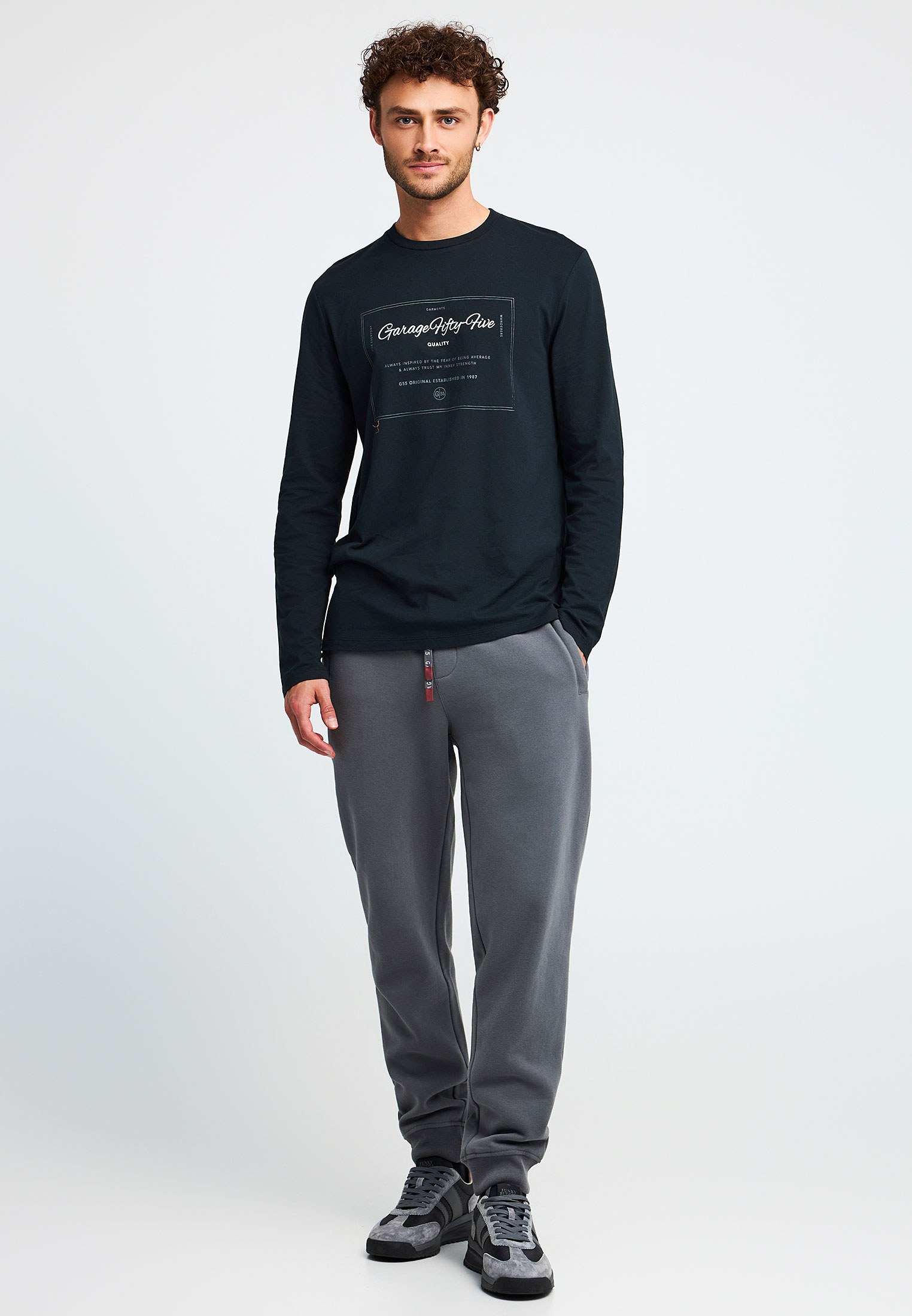 Men's Tracksuits Funky Buddha Gray