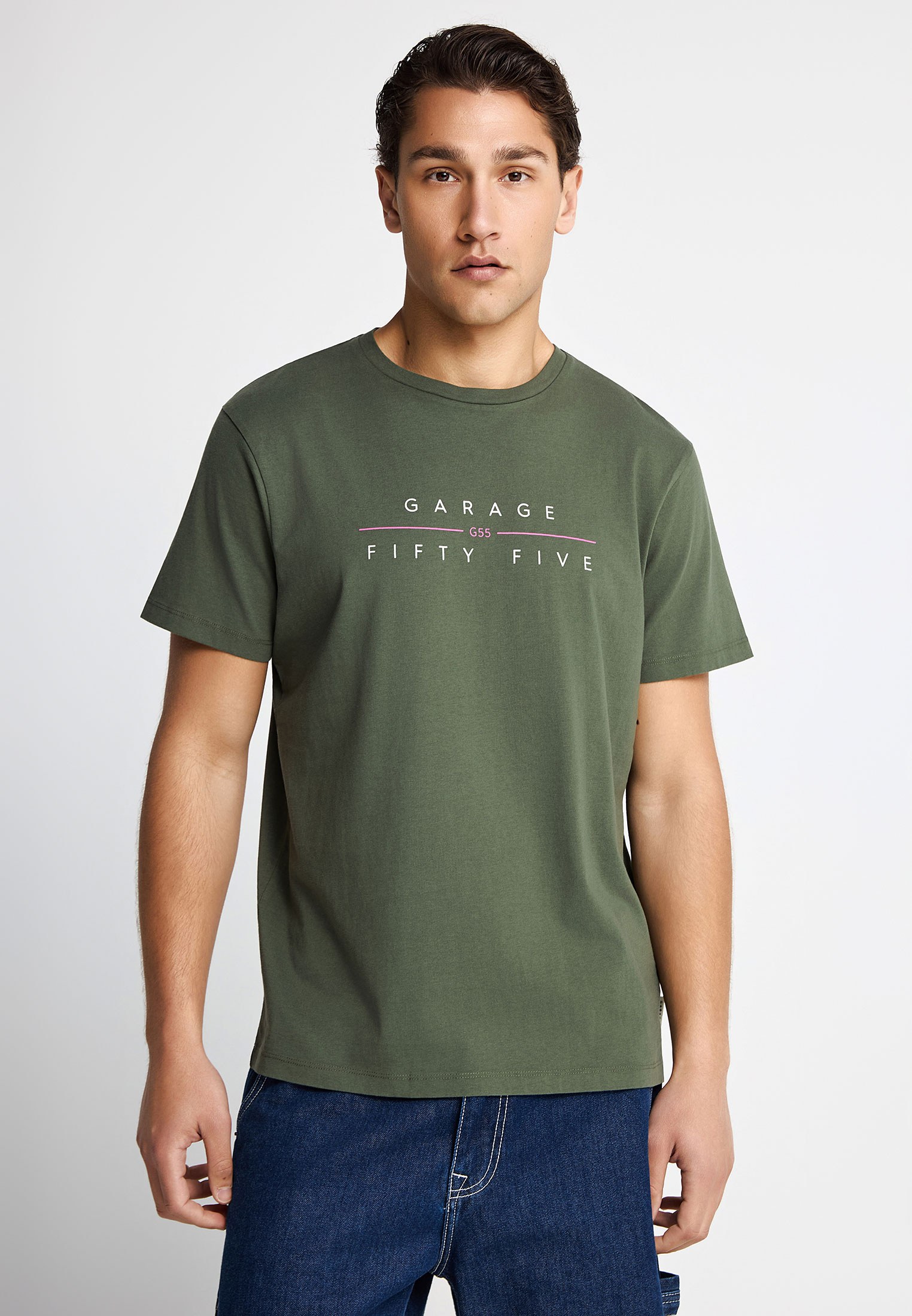 Ανδρικό t-shirt Garage 55 με τύπωμα