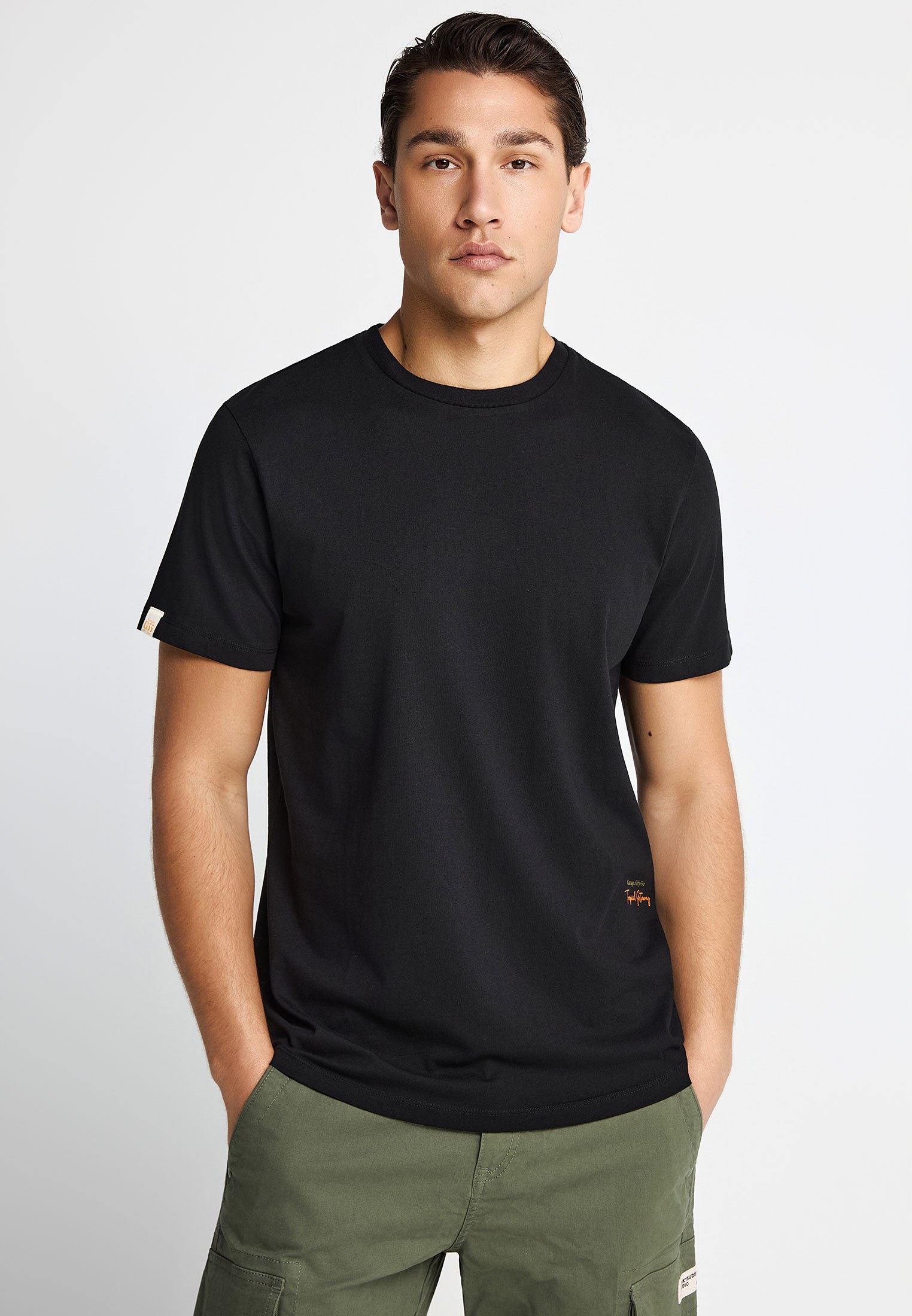 Ανδρικό t-shirt Garage 55 με τύπωμα στην πλάτη