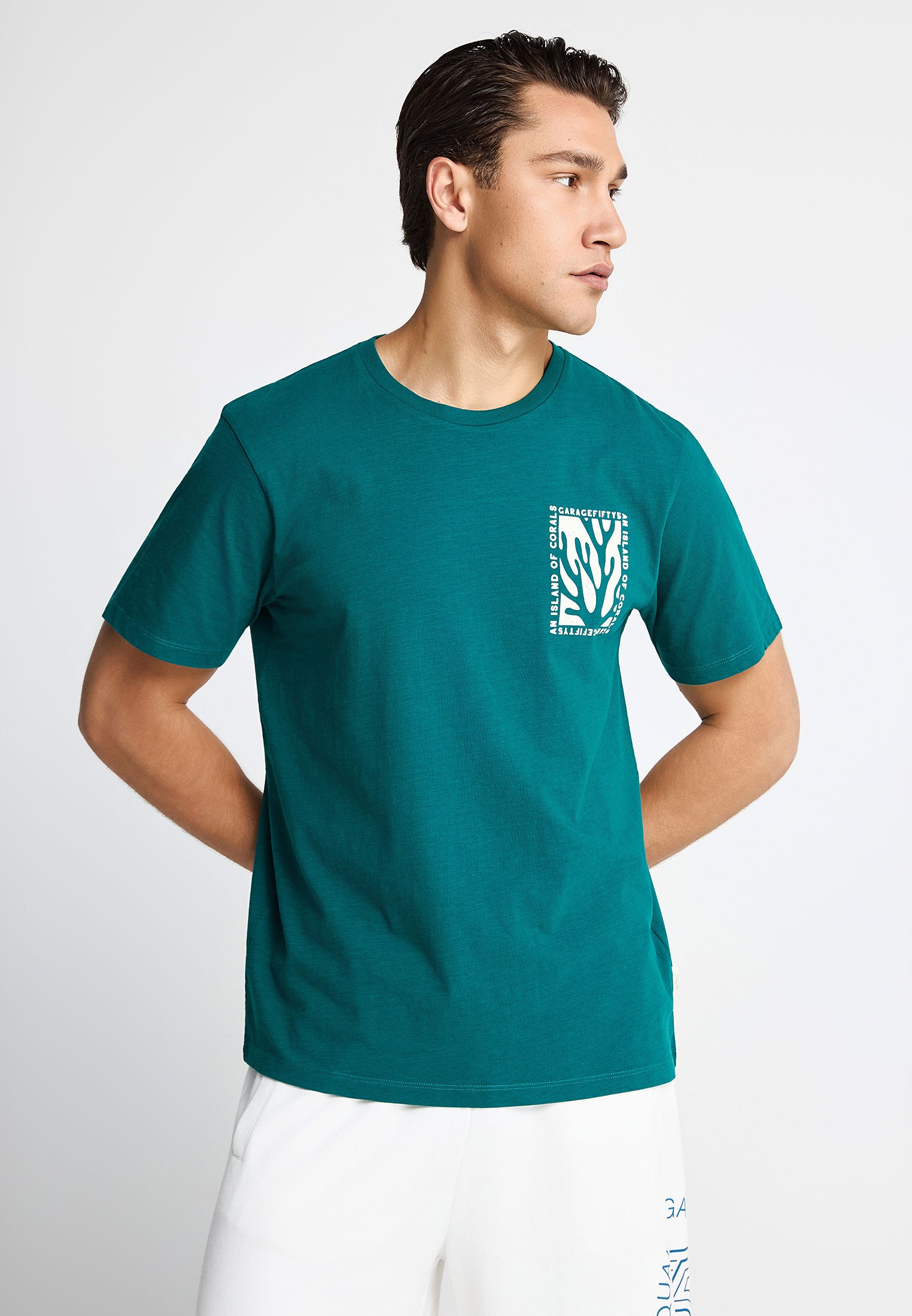 Ανδρικό t-shirt Garage 55 με τύπωμα