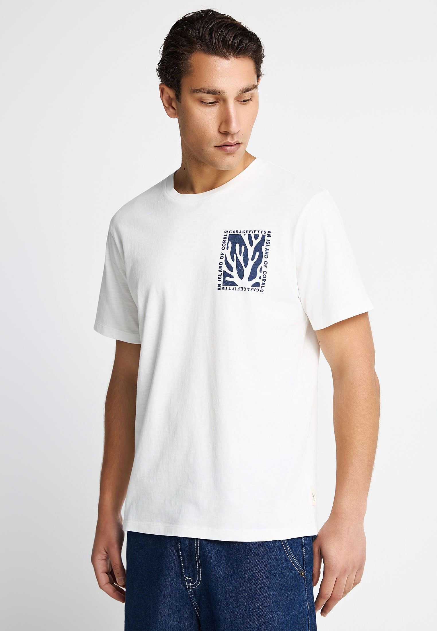 Ανδρικό t-shirt Garage 55 με τύπωμα