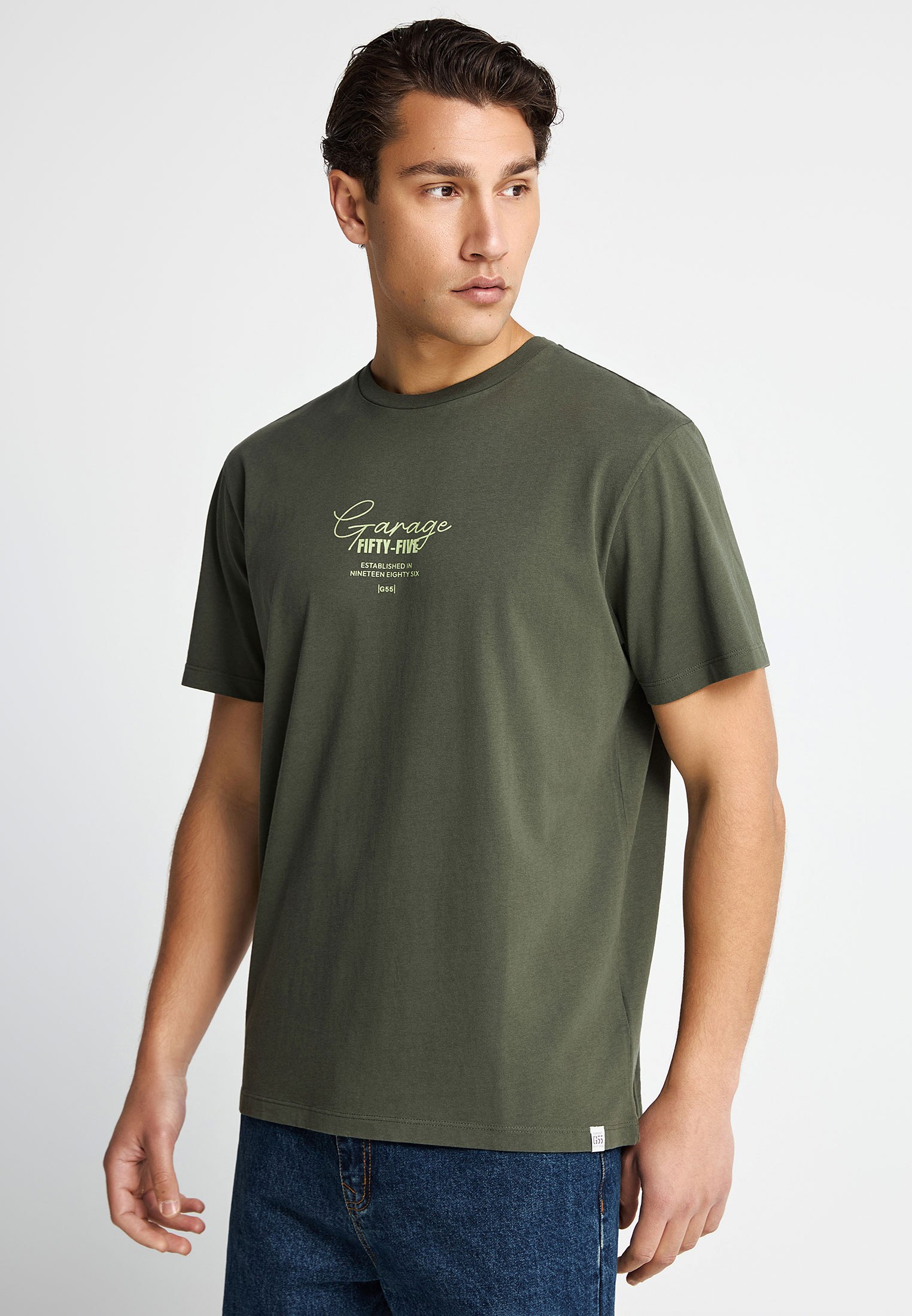 Ανδρικό t-shirt Garage 55 με τύπωμα