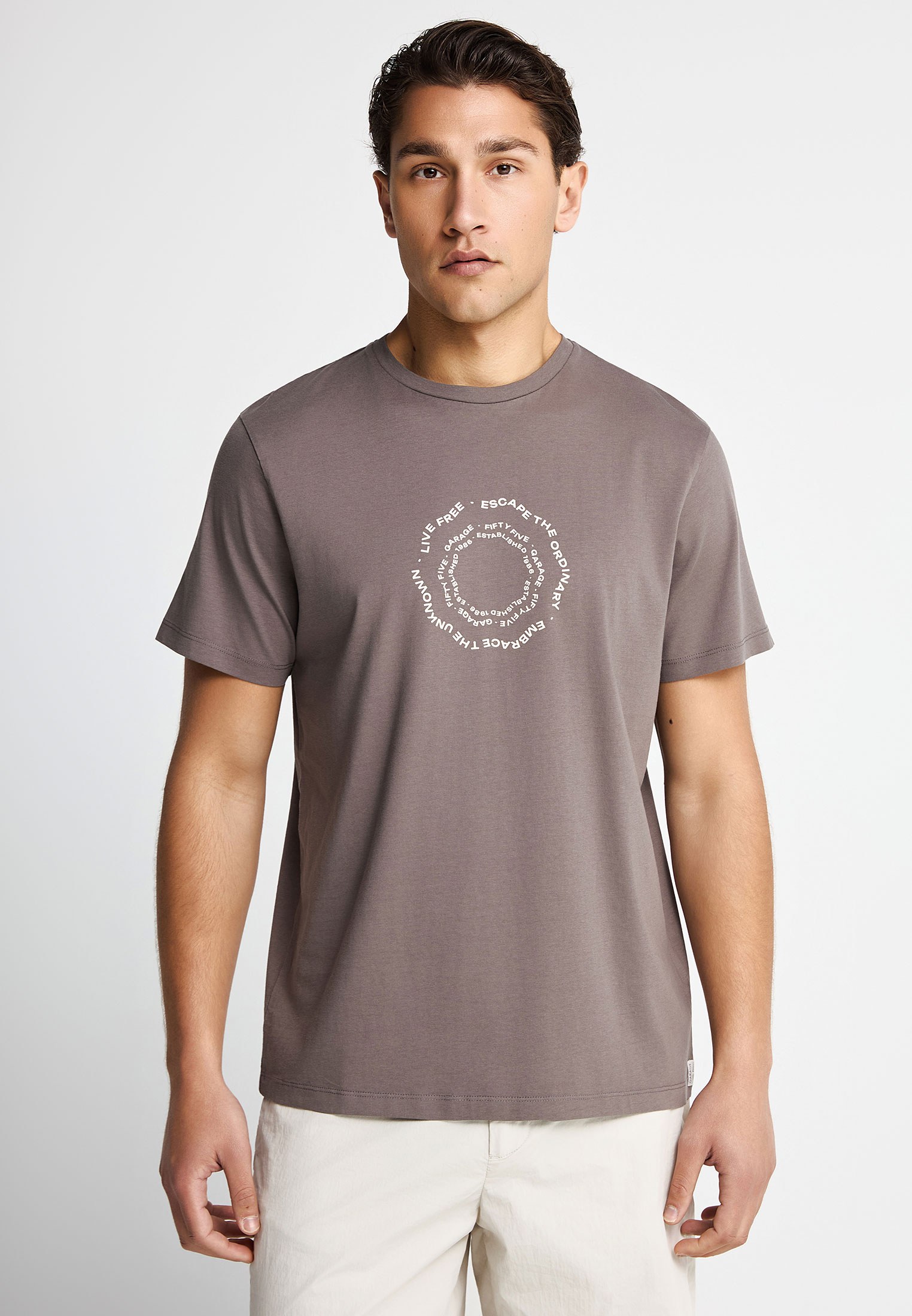 Ανδρικό t-shirt Garage 55 με τύπωμα