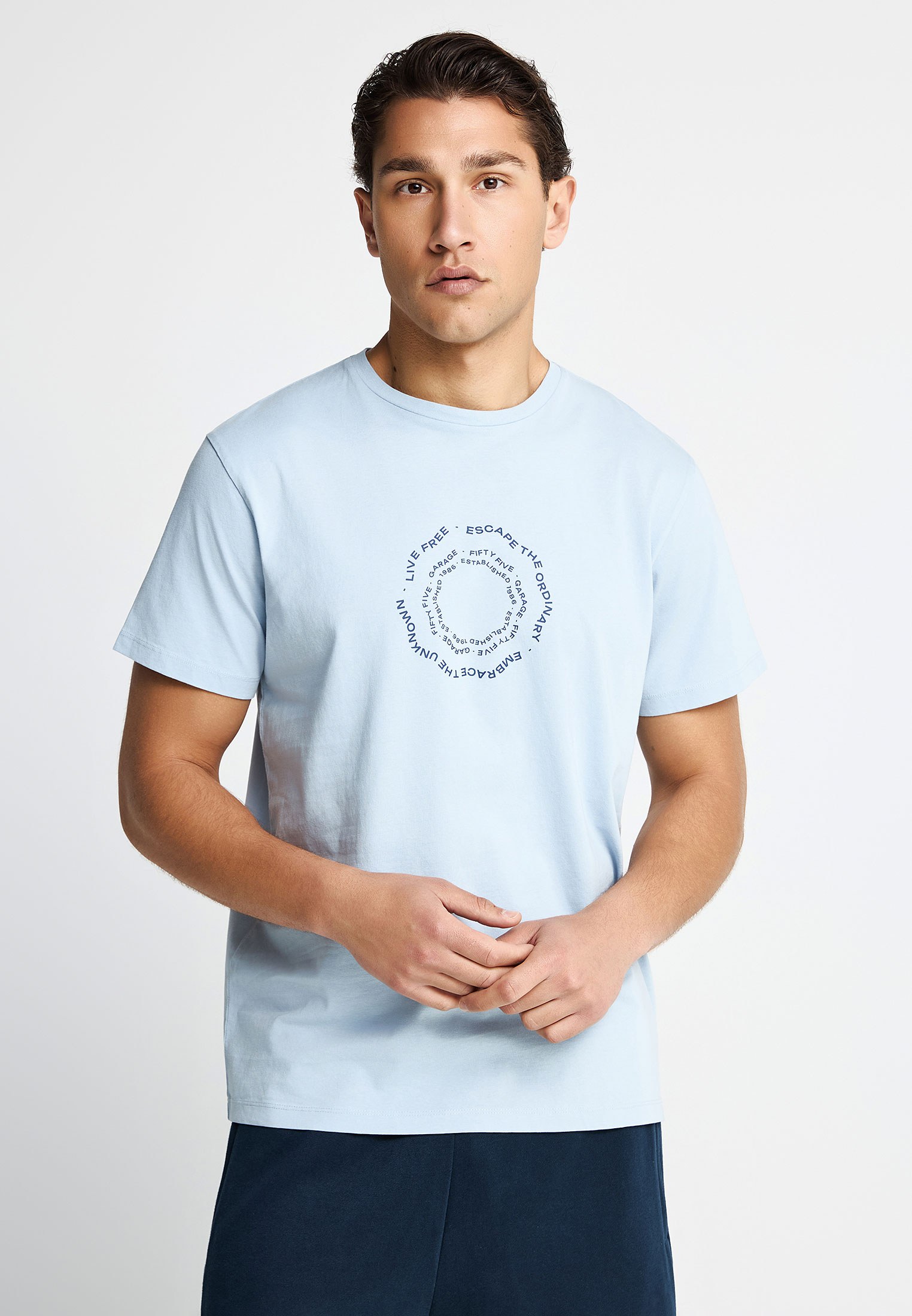 Ανδρικό t-shirt Garage 55 με τύπωμα