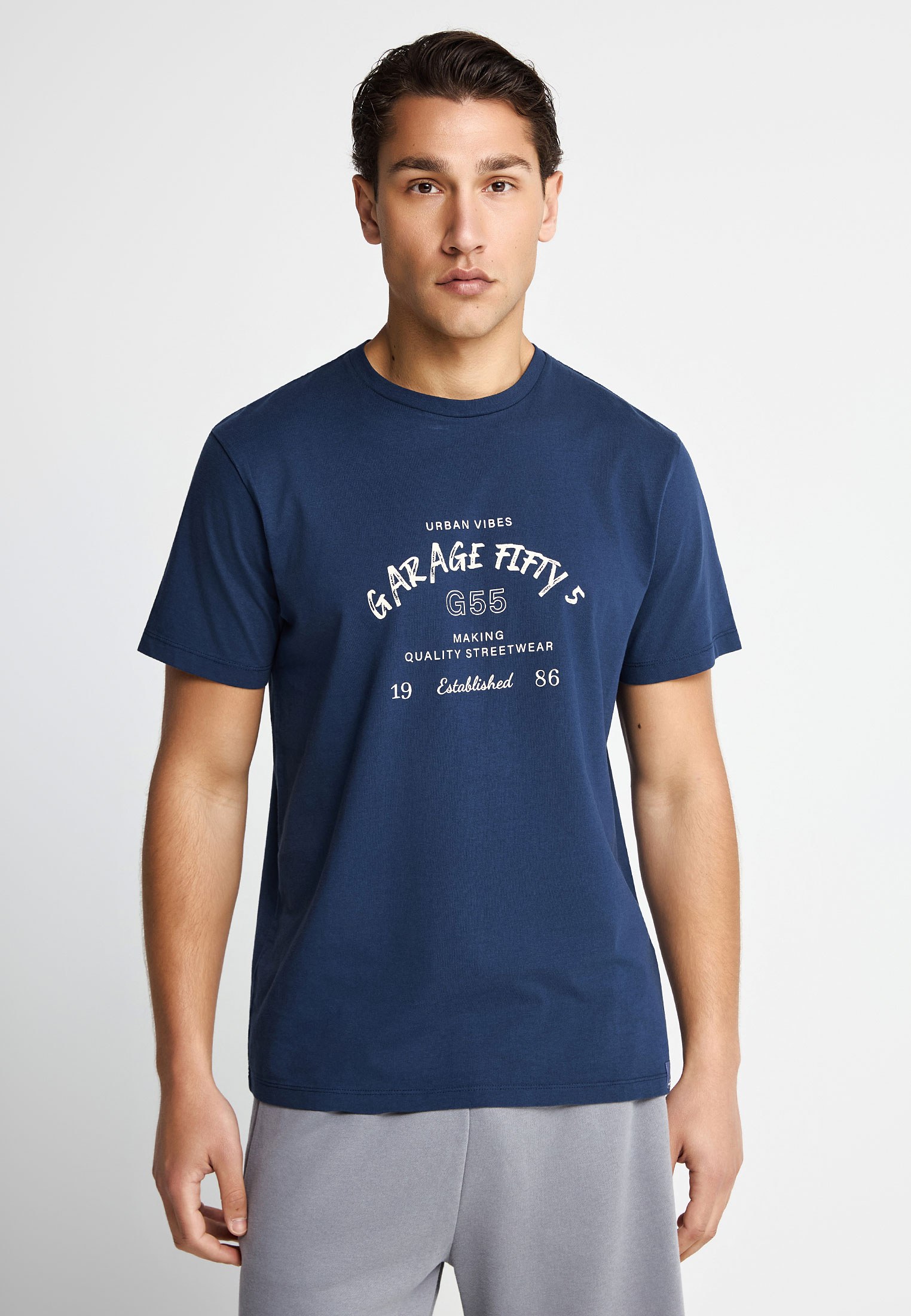 Ανδρικό t-shirt Garage 55 με τύπωμα