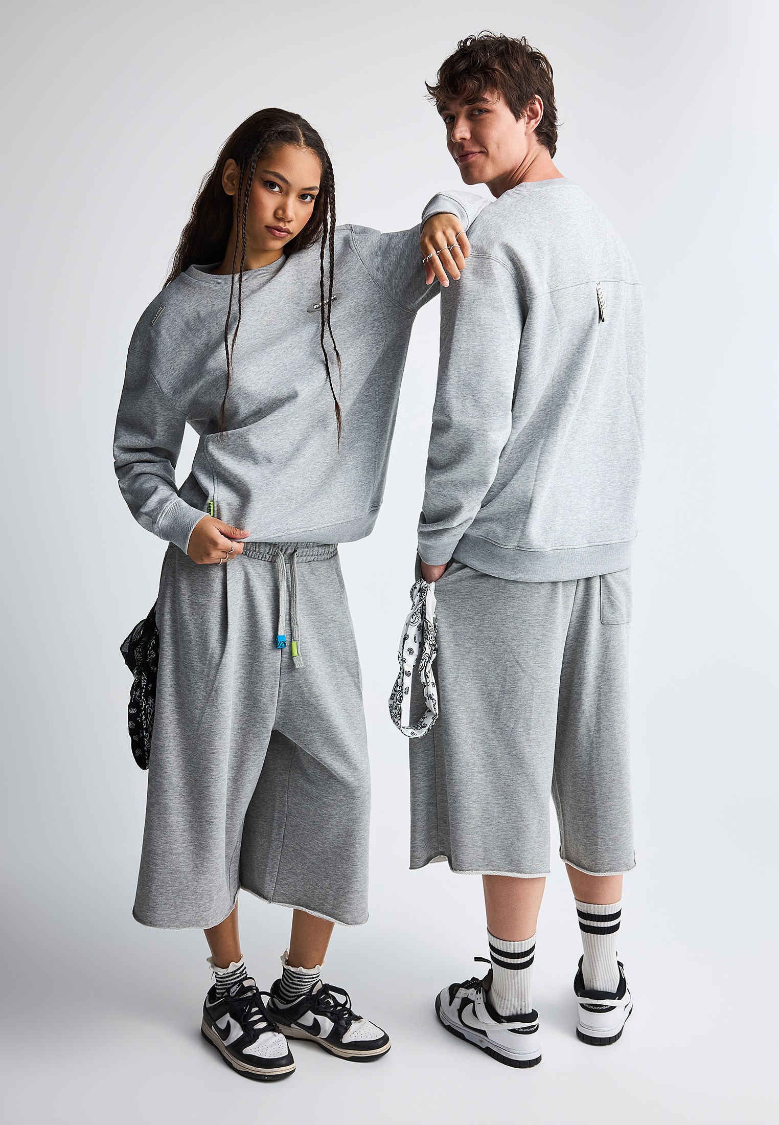 FNK.GRWN oversized φούτερ μπλούζα Soul & State