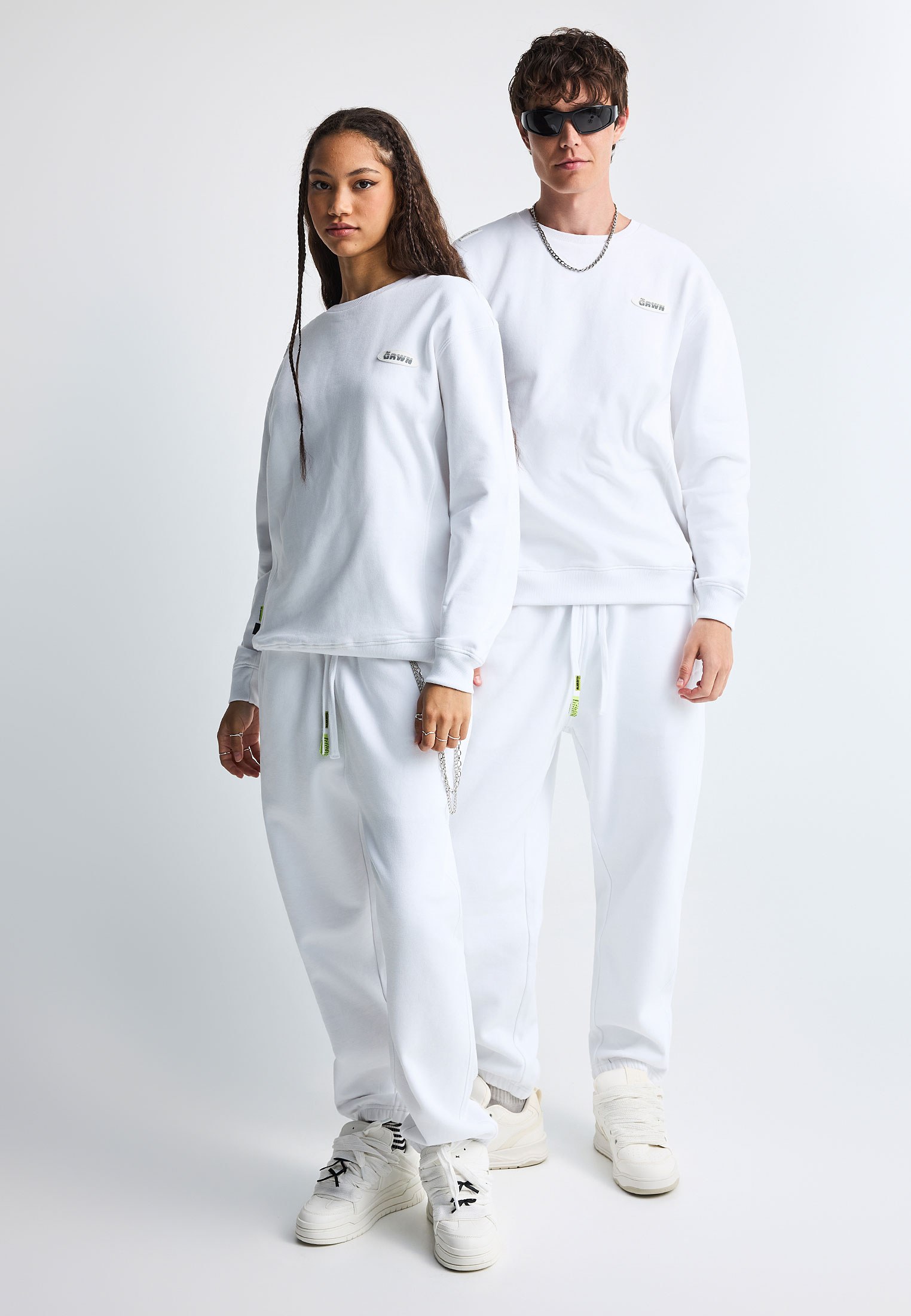 FNK.GRWN oversized φούτερ μπλούζα Soul & State