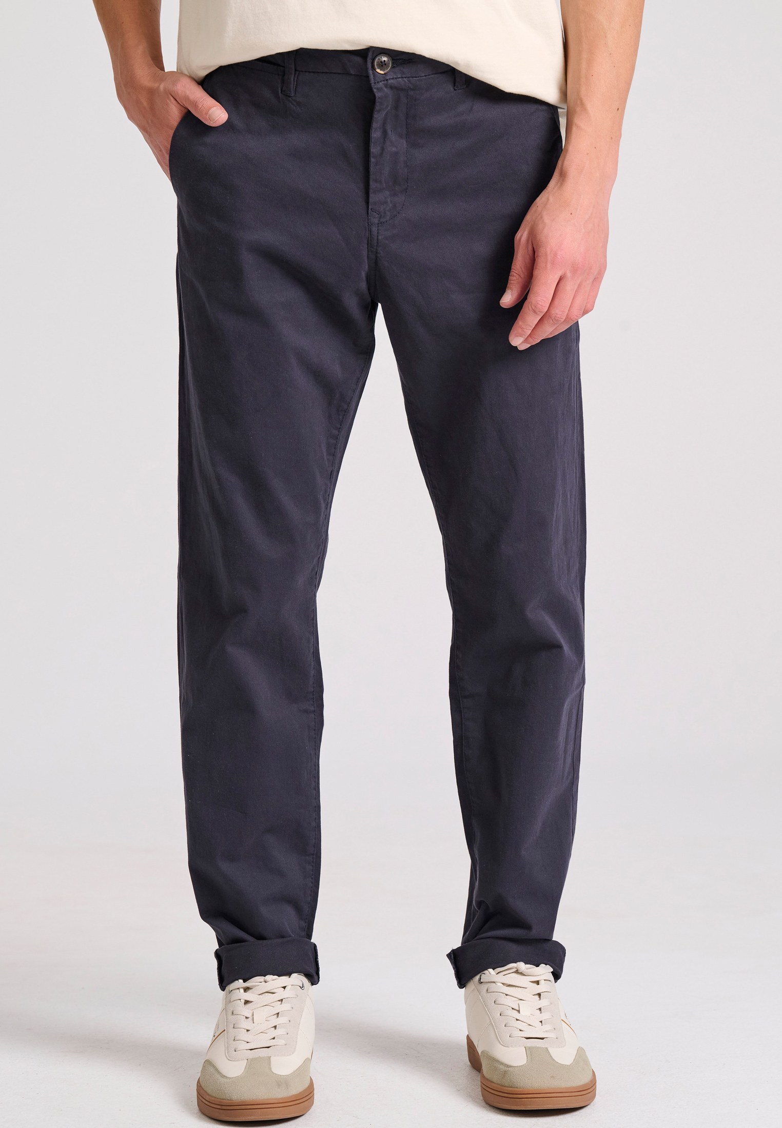 Straight fit chino παντελόνι