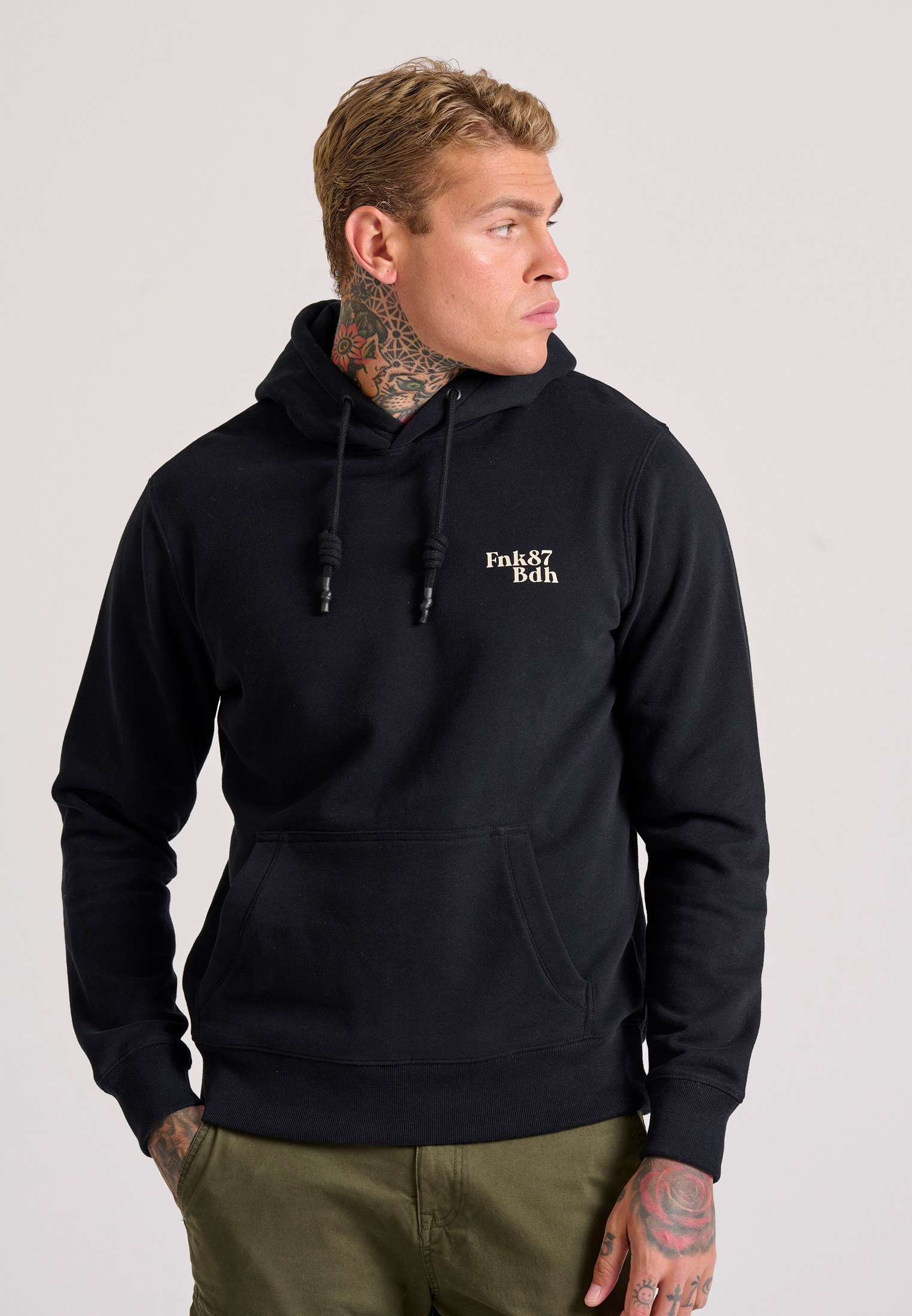 Relaxed fit φούτερ με γραφικό τύπωμα στην πλάτη