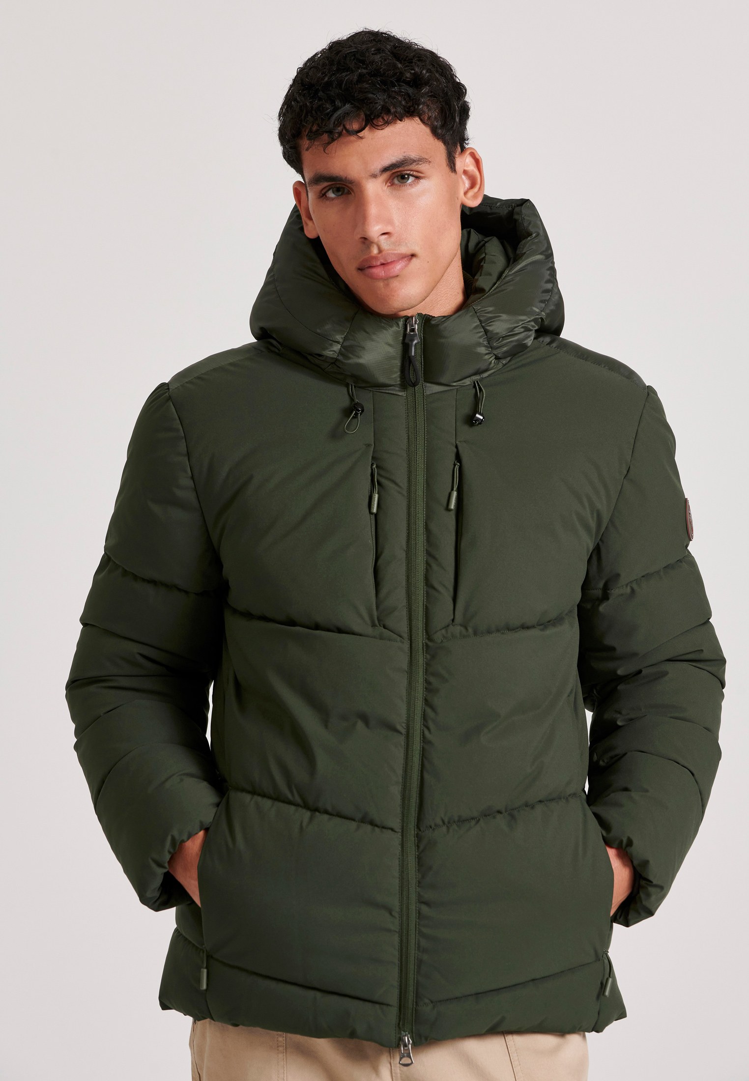 Ανδρικό outdoor puffer μπουφάν