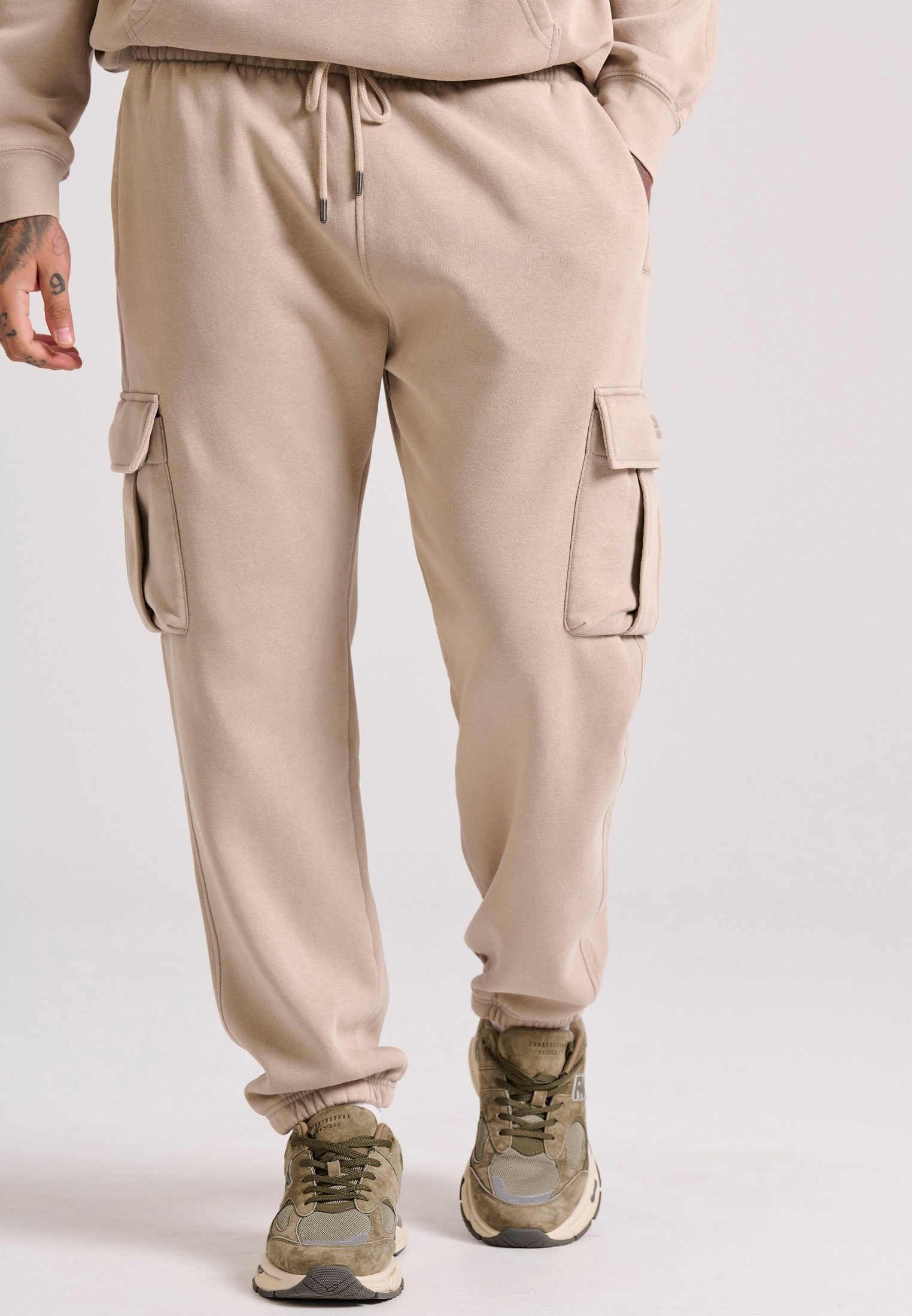 Oversized fit cargo jogger παντελόνι φόρμας