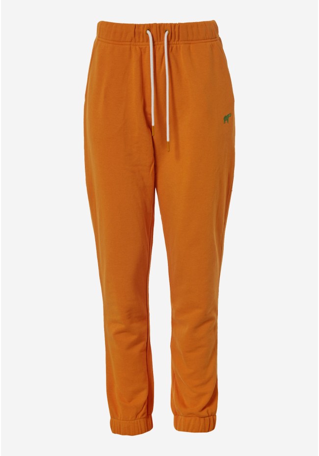 Cuffed joggers with embroidered logo