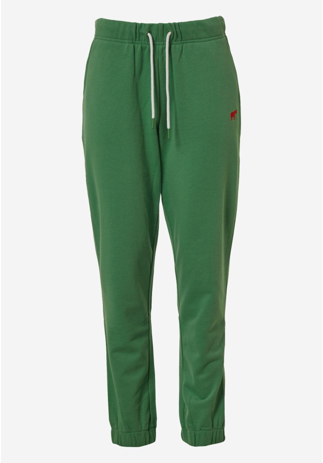 Cuffed joggers with embroidered logo