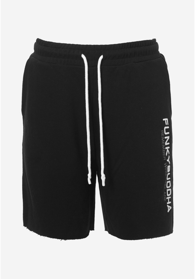 Αθλητική βερμούδα με Funky Buddha κέντημα