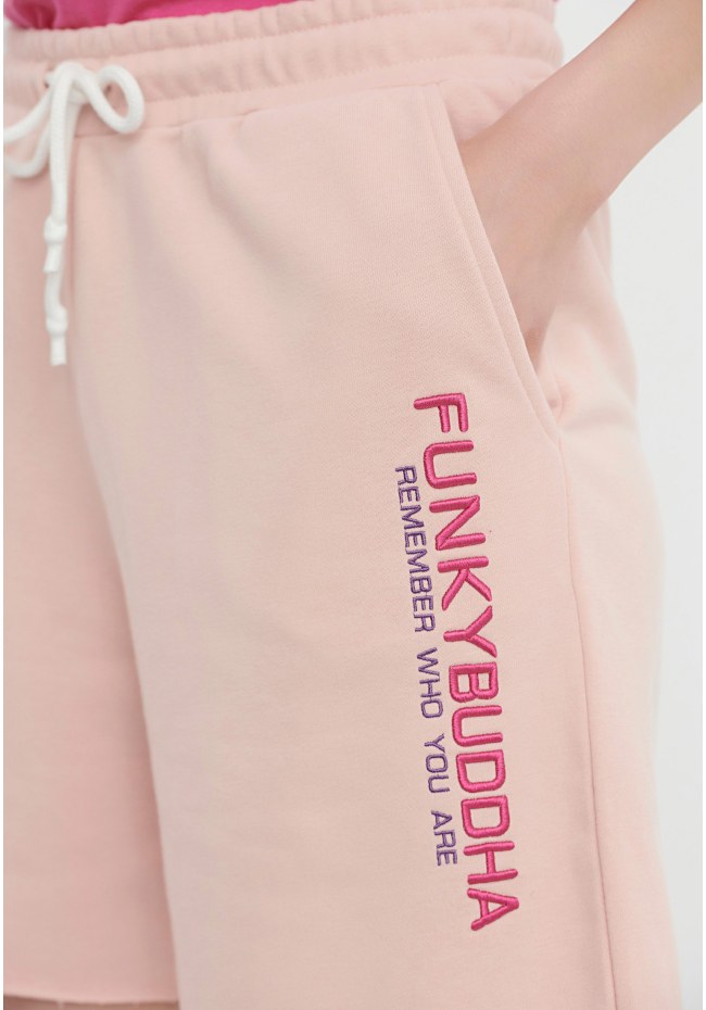 Αθλητική βερμούδα με Funky Buddha κέντημα
