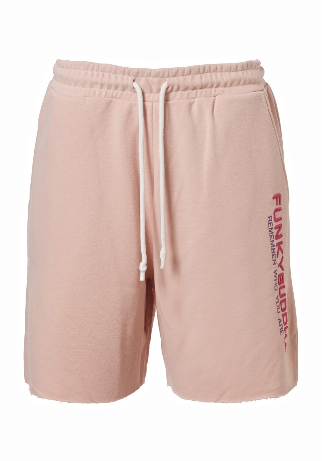 Αθλητική βερμούδα με Funky Buddha κέντημα