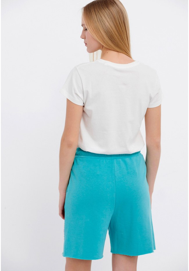 Αθλητική βερμούδα με Funky Buddha κέντημα