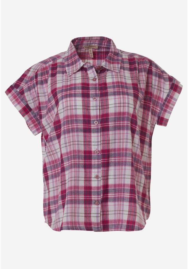 Women's plaid shirt