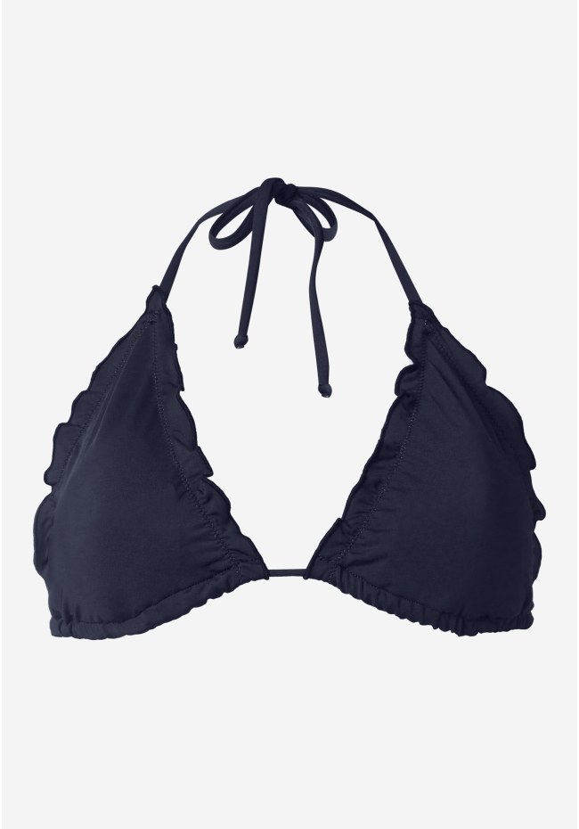 Μπικίνι τοπ με βολάν