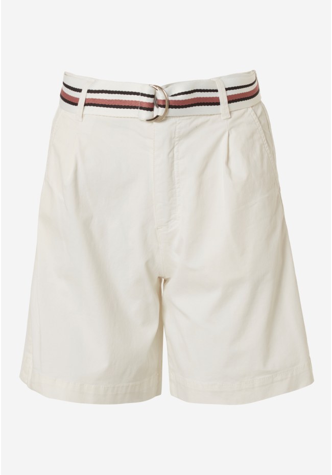 Women's high-rise chino shorts